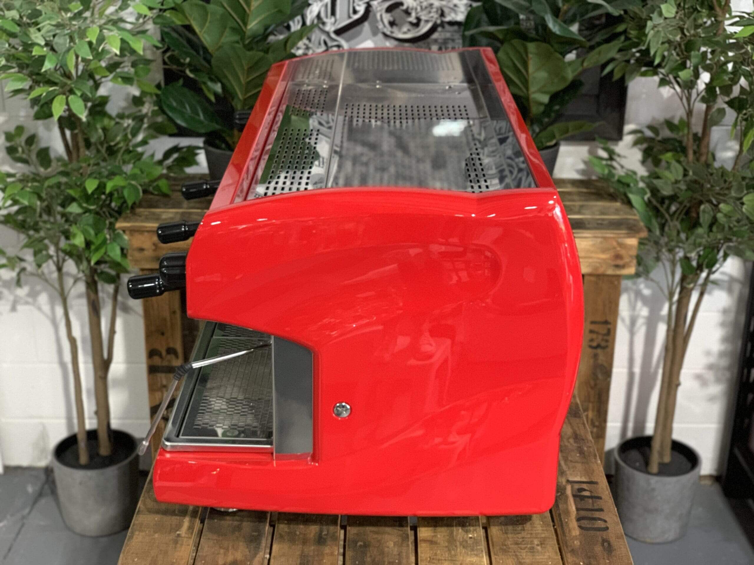 Wega Polaris 3 Group Coffee Machine High Cup Red - Used