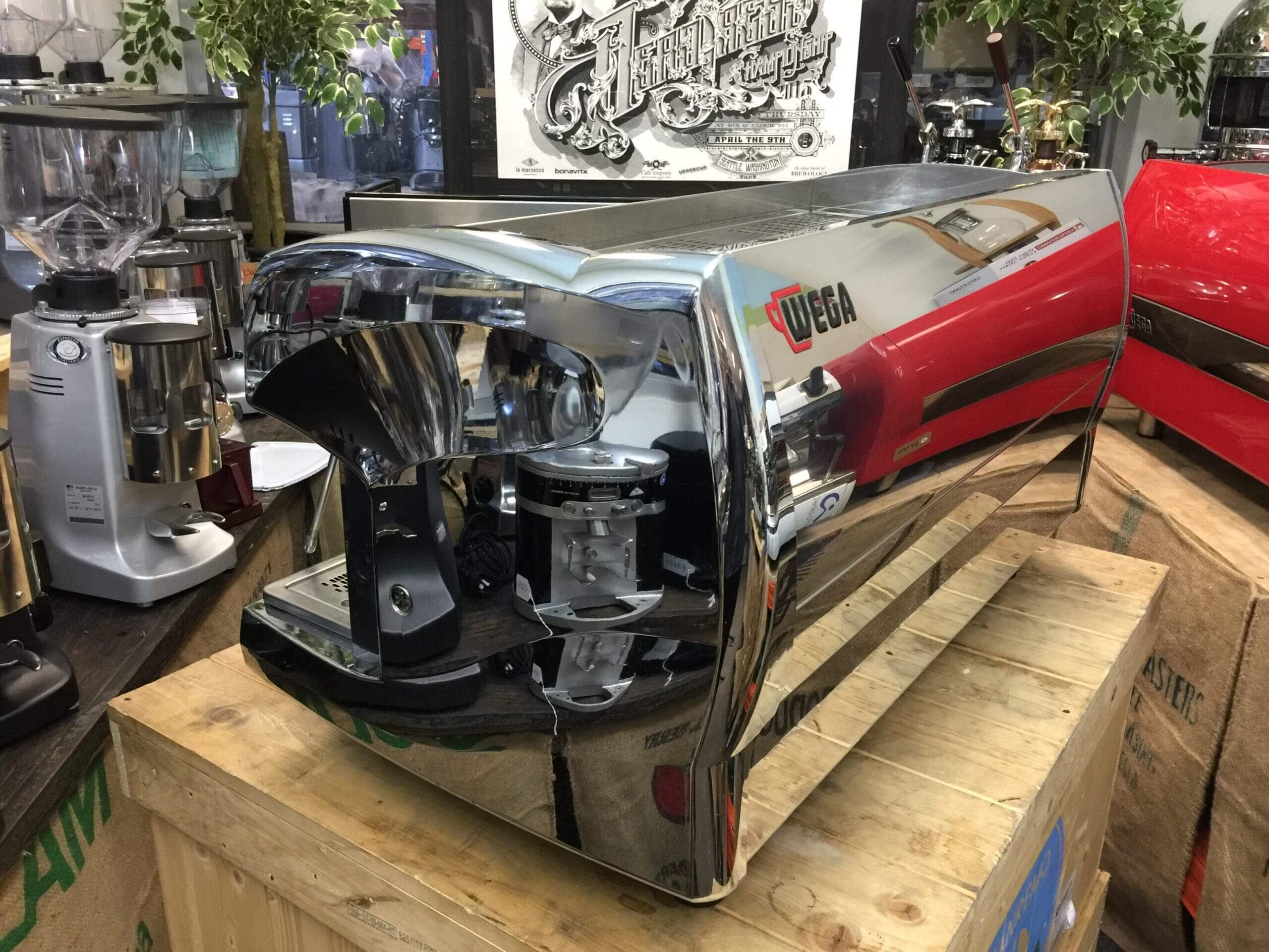 Wega  Polaris 3 Group Low Cup Chrome - Used