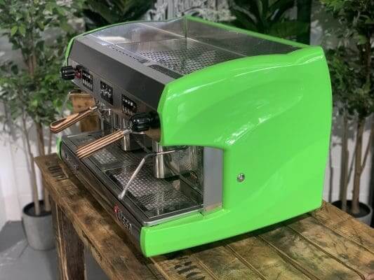 Wega Polaris 2 Group Lime Green, Timber Handles - Used