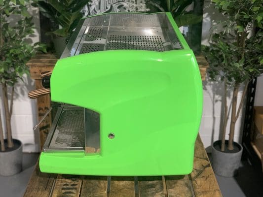 Wega Polaris 2 Group Lime Green, Timber Handles - Used