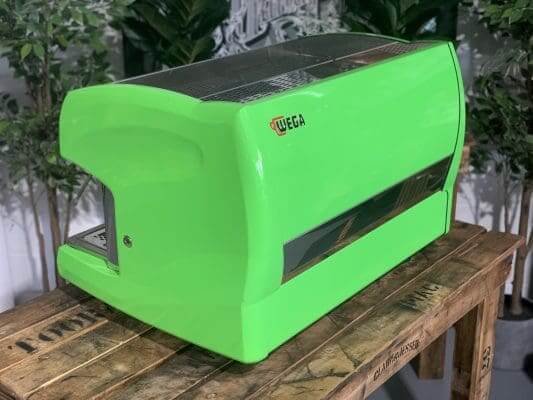 Wega Polaris 2 Group Lime Green, Timber Handles - Used