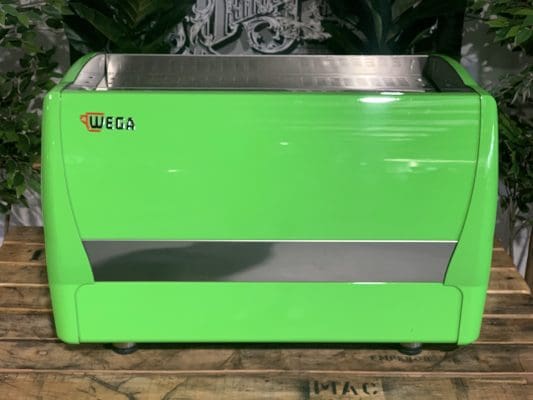 Wega Polaris 2 Group Lime Green, Timber Handles - Used