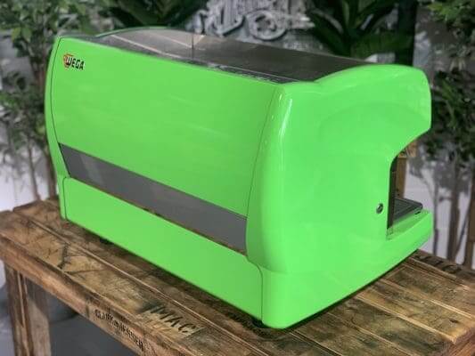 Wega Polaris 2 Group Lime Green, Timber Handles - Used