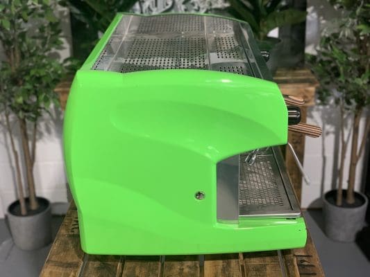 Wega Polaris 2 Group Lime Green, Timber Handles - Used