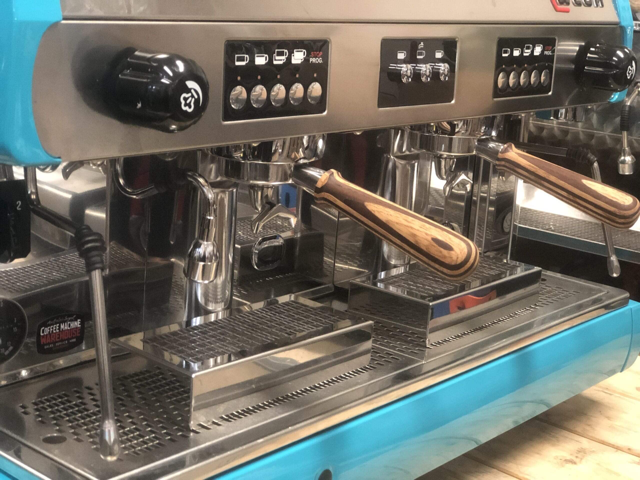 Wega  Polaris Timber Handles 2 Group High Cup Blue - Used