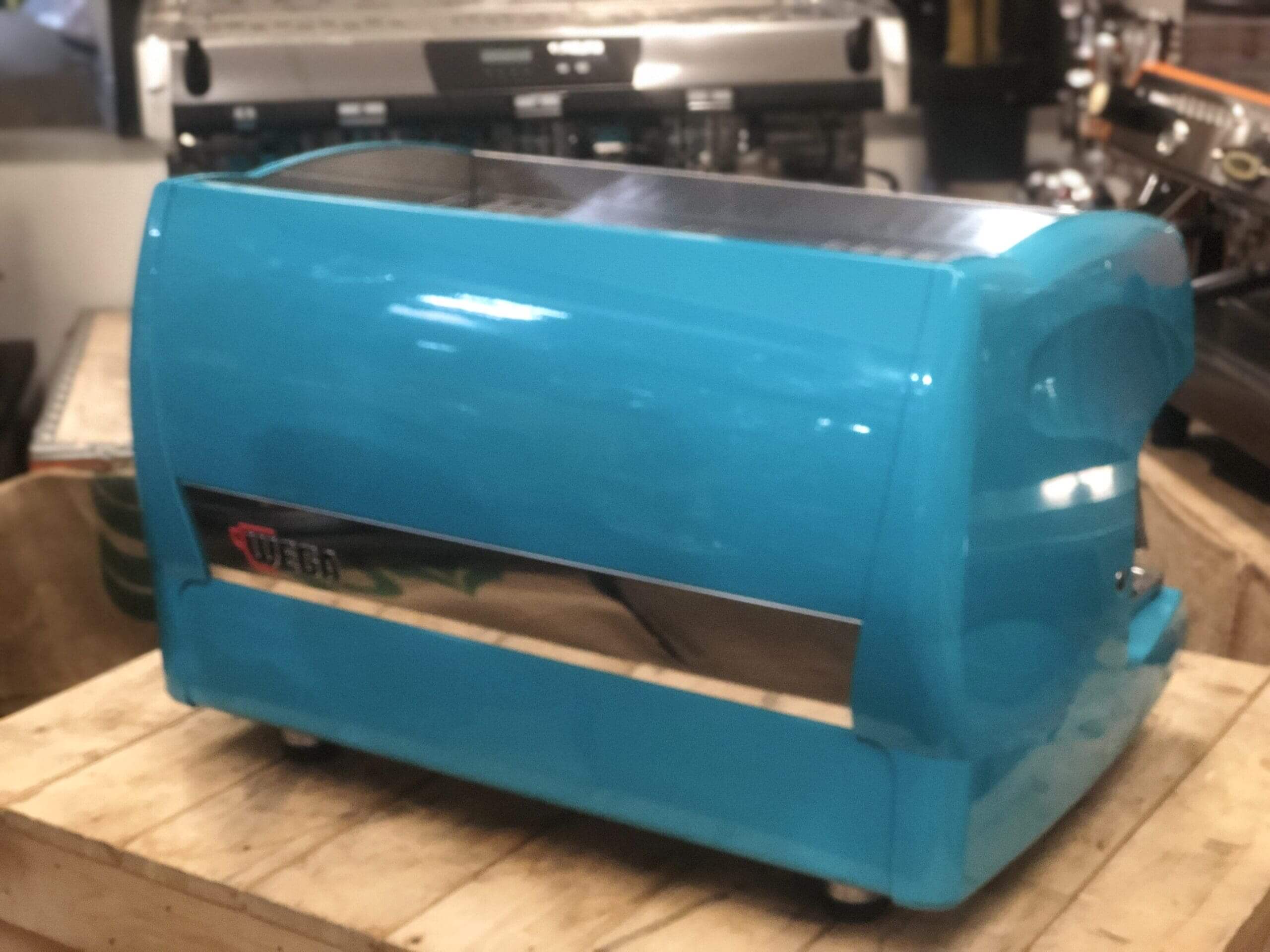 Wega  Polaris Timber Handles 2 Group High Cup Blue - Used