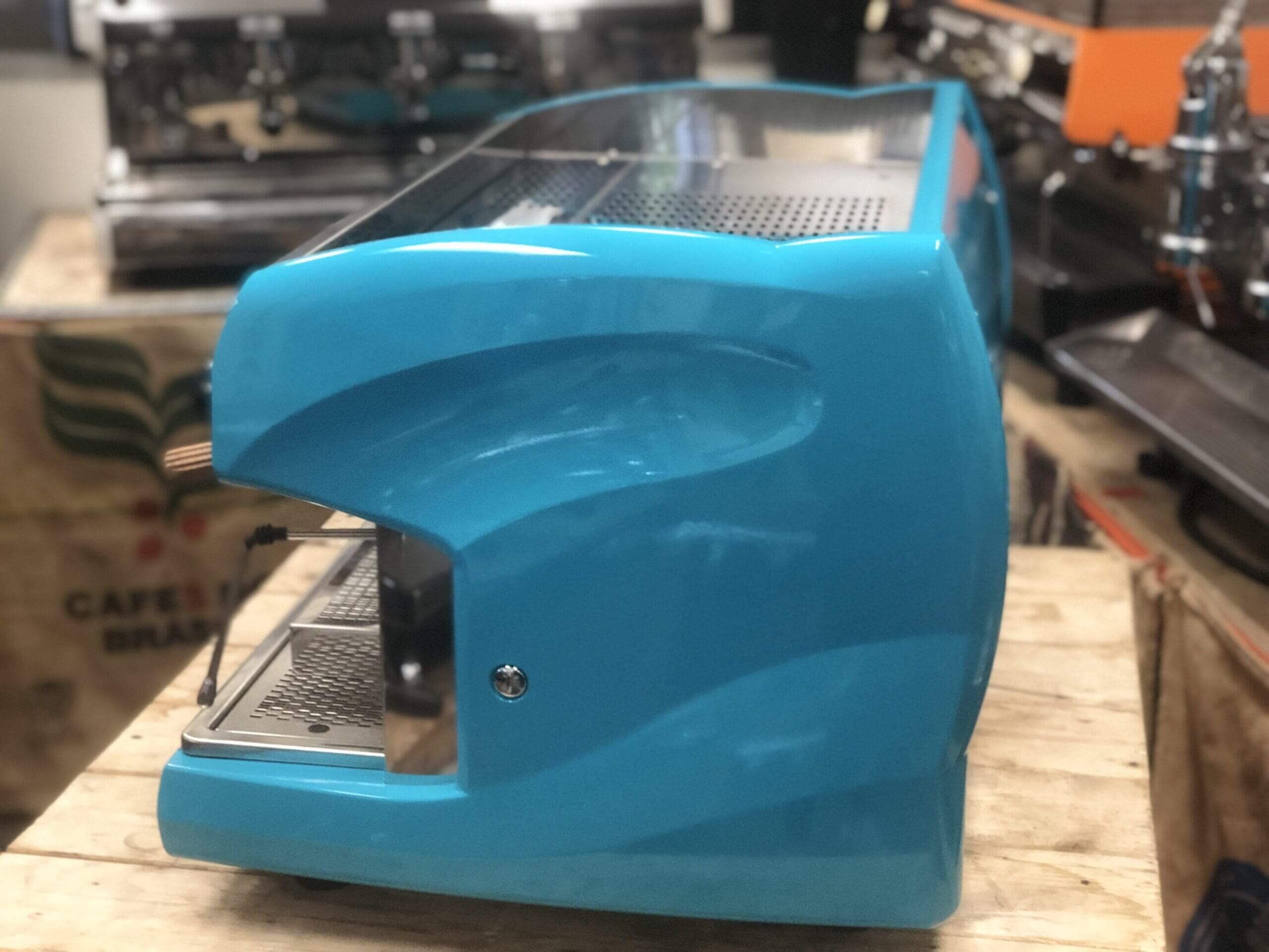 Wega  Polaris Timber Handles 2 Group High Cup Blue - Used