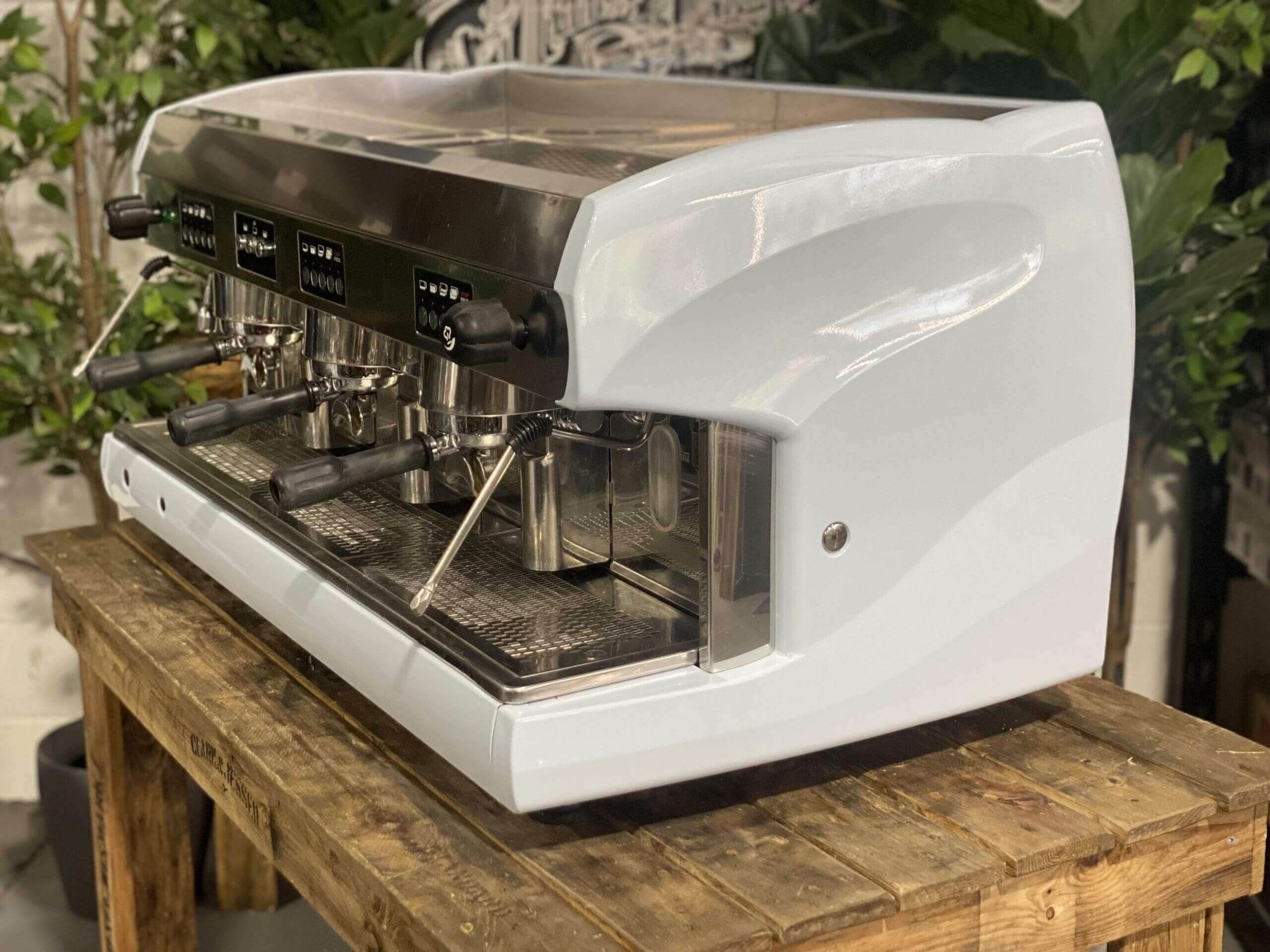 Wega Polaris 3 Group Coffee Machine Low Cup Blue Grey - Used