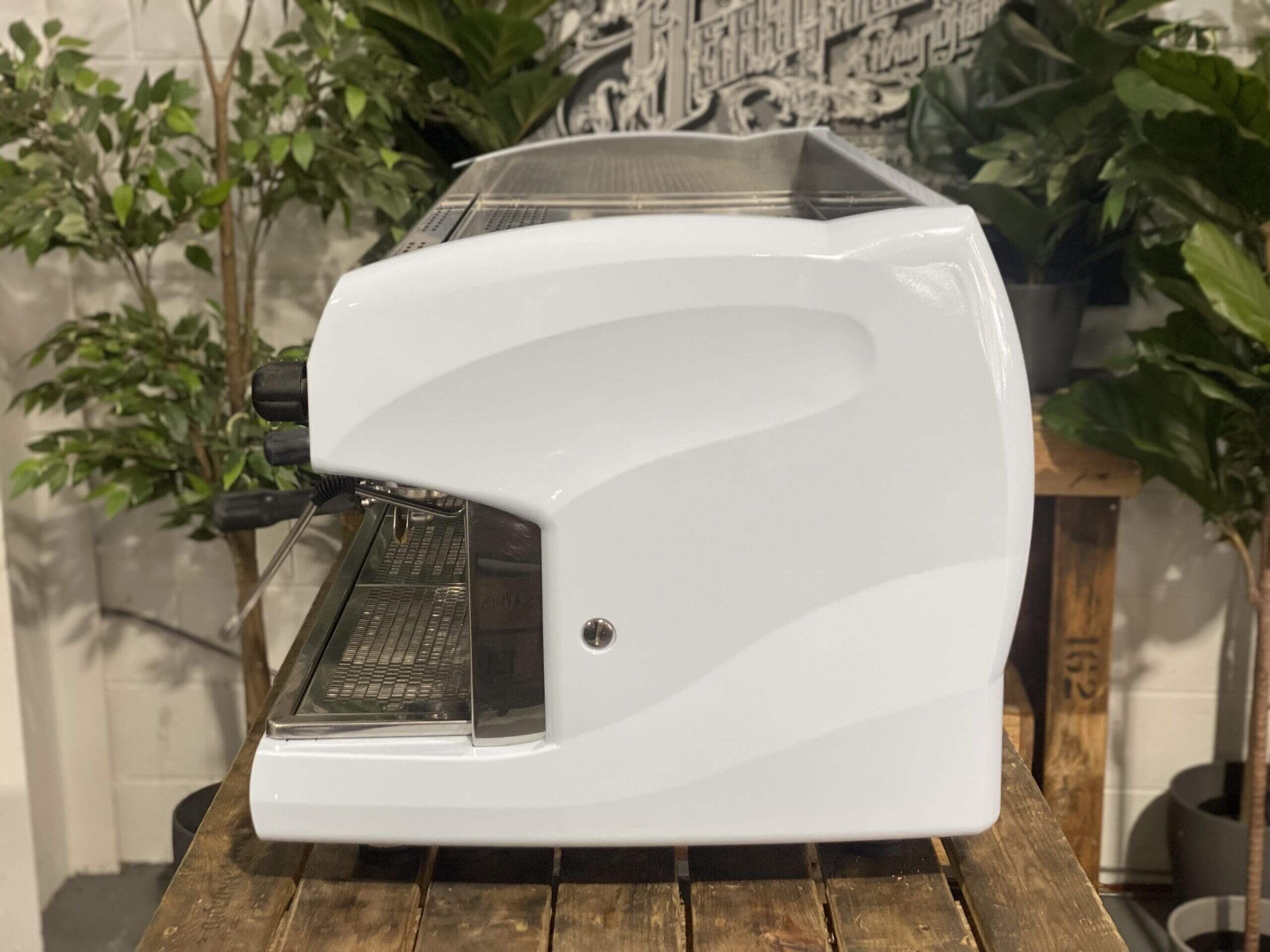 Wega Polaris 3 Group Coffee Machine Low Cup Blue Grey - Used