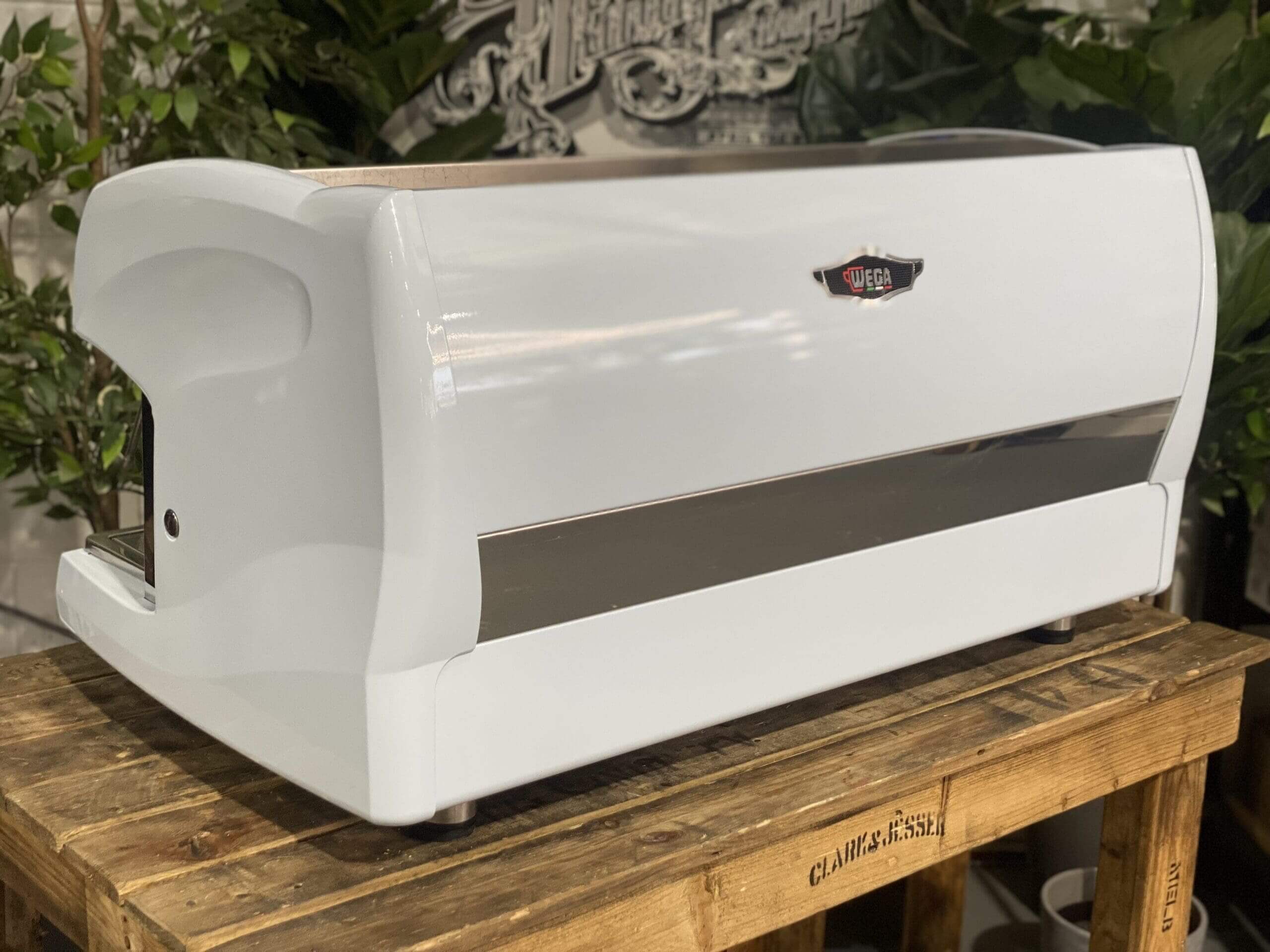 Wega Polaris 3 Group Coffee Machine Low Cup Blue Grey - Used