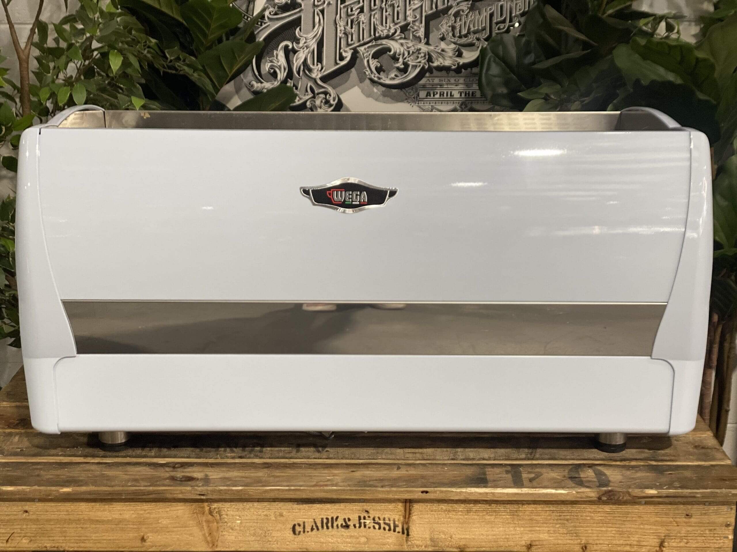 Wega Polaris 3 Group Coffee Machine Low Cup Blue Grey - Used