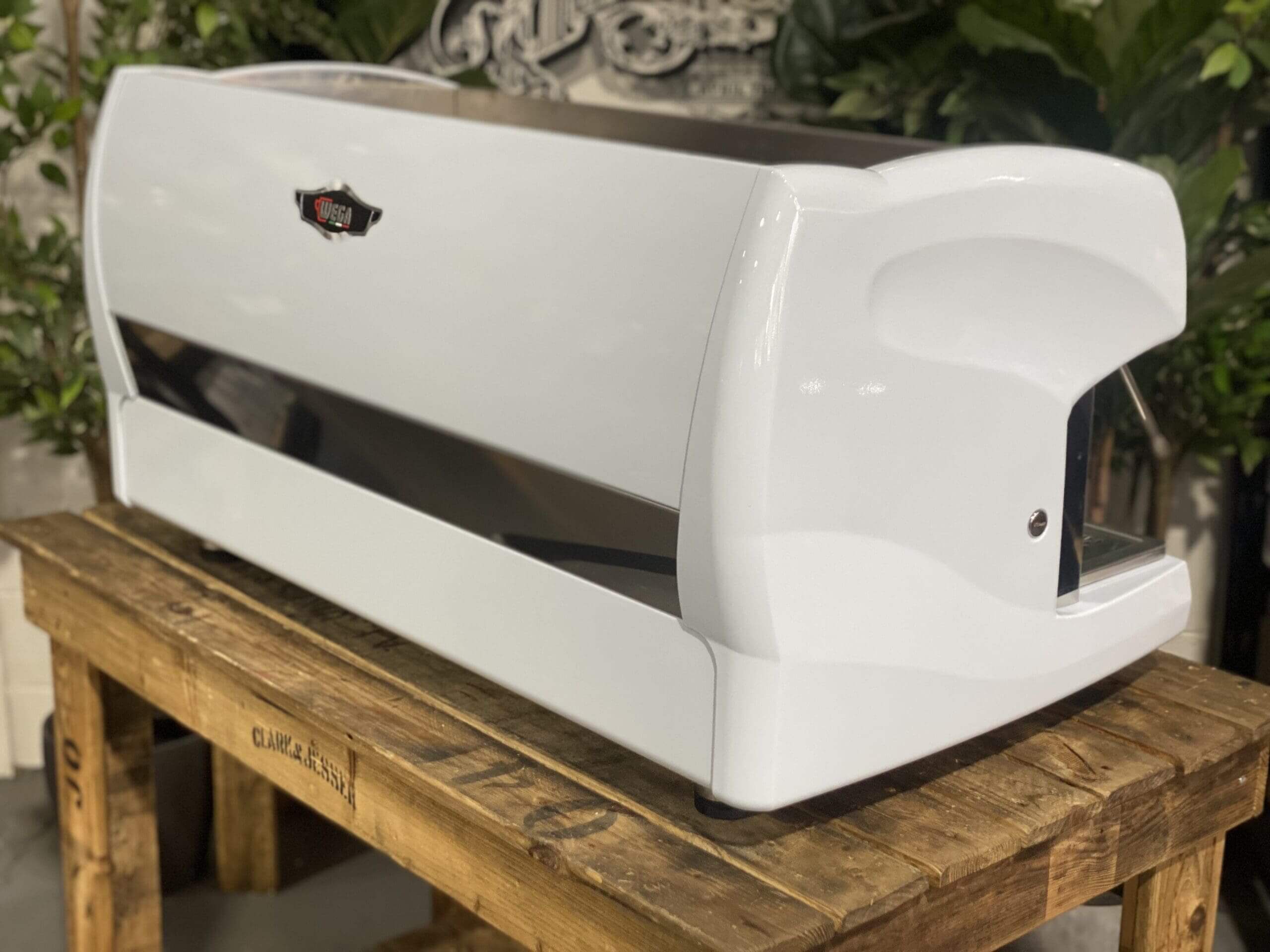 Wega Polaris 3 Group Coffee Machine Low Cup Blue Grey - Used