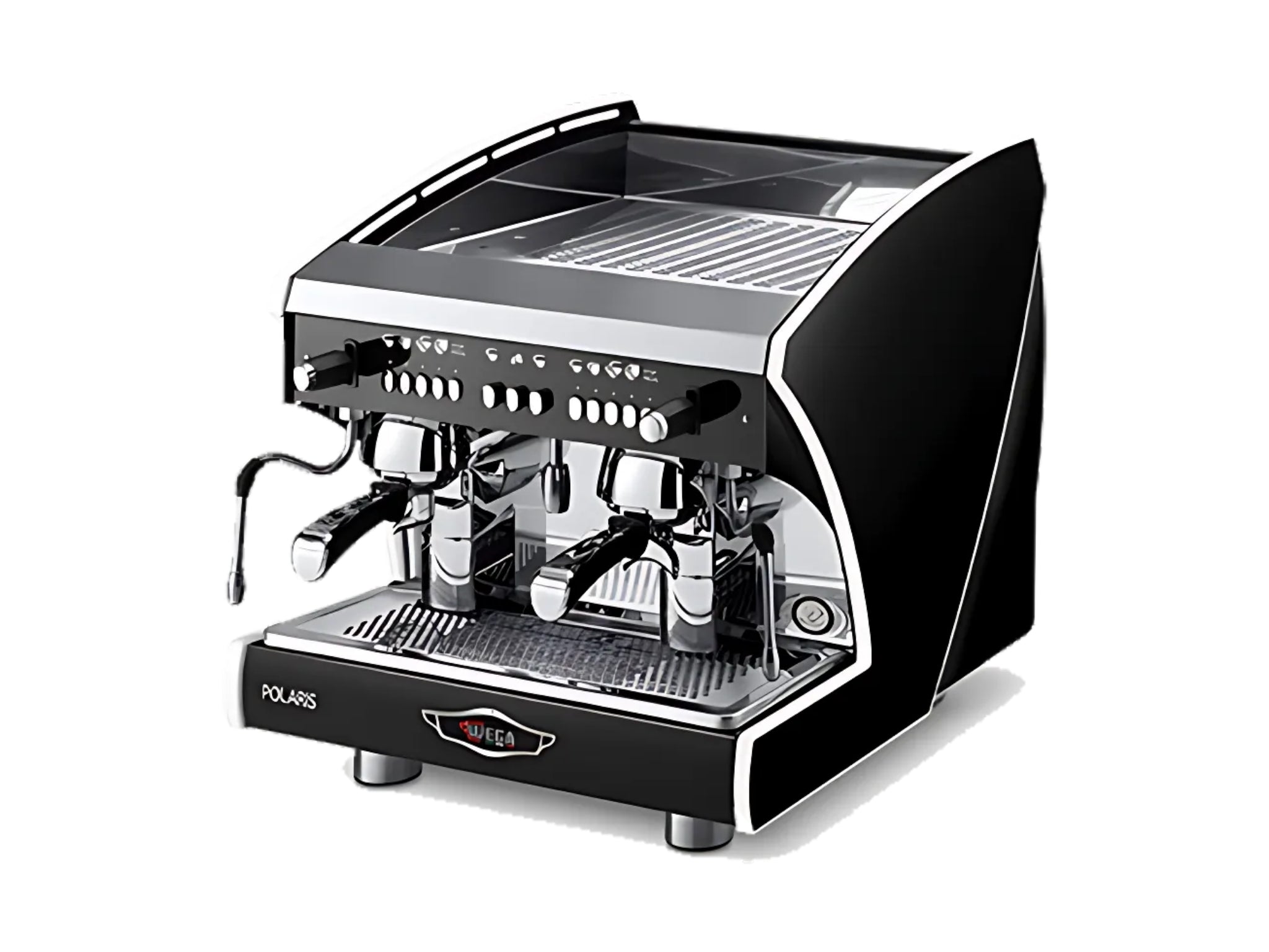 Wega Polaris Tron 2 Group Brand New Black Compact Espresso Coffee Machine