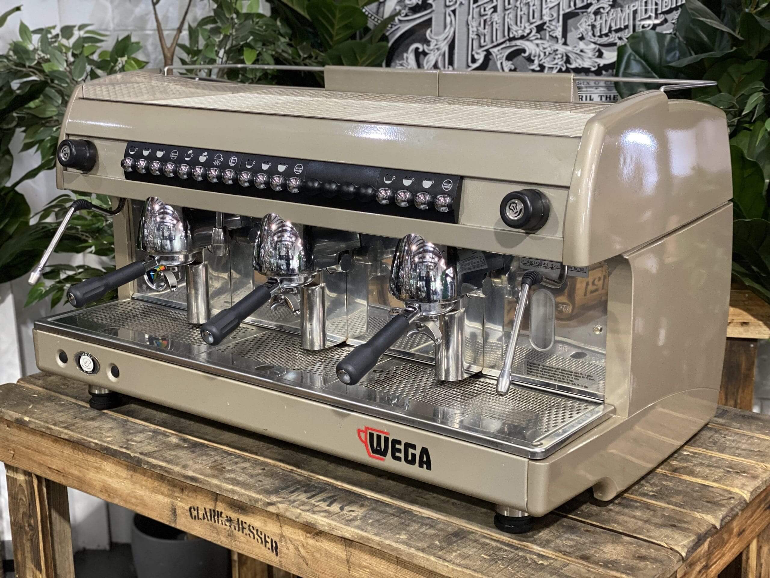 Wega Sphera 3 Group Sand Espresso Coffee Machine 1858 Princes Highway , Clayton VIC 3168 Coffee Machine Warehouse