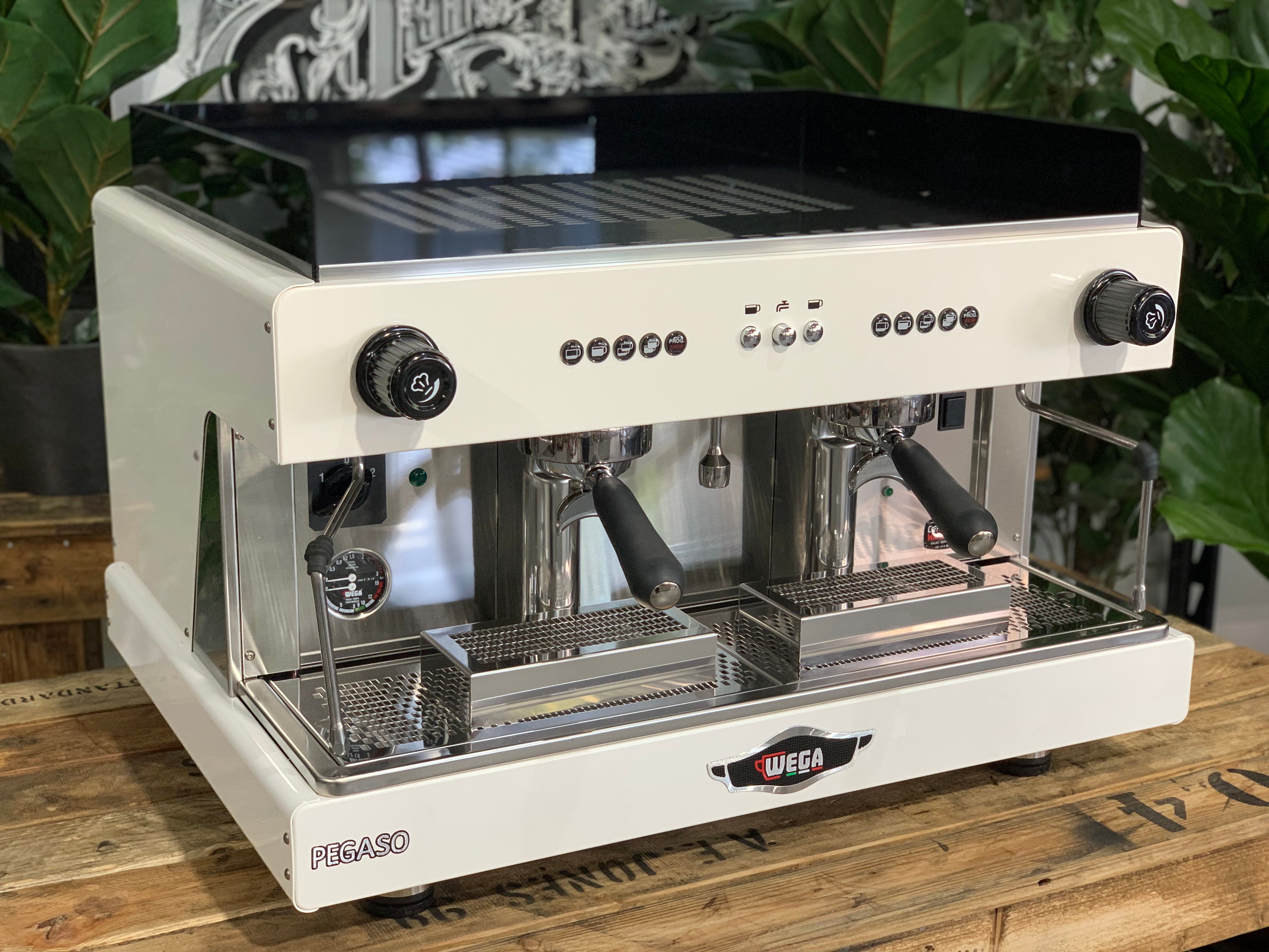 Wega Pegaso EVD 2 Group Espresso Coffee Machine White