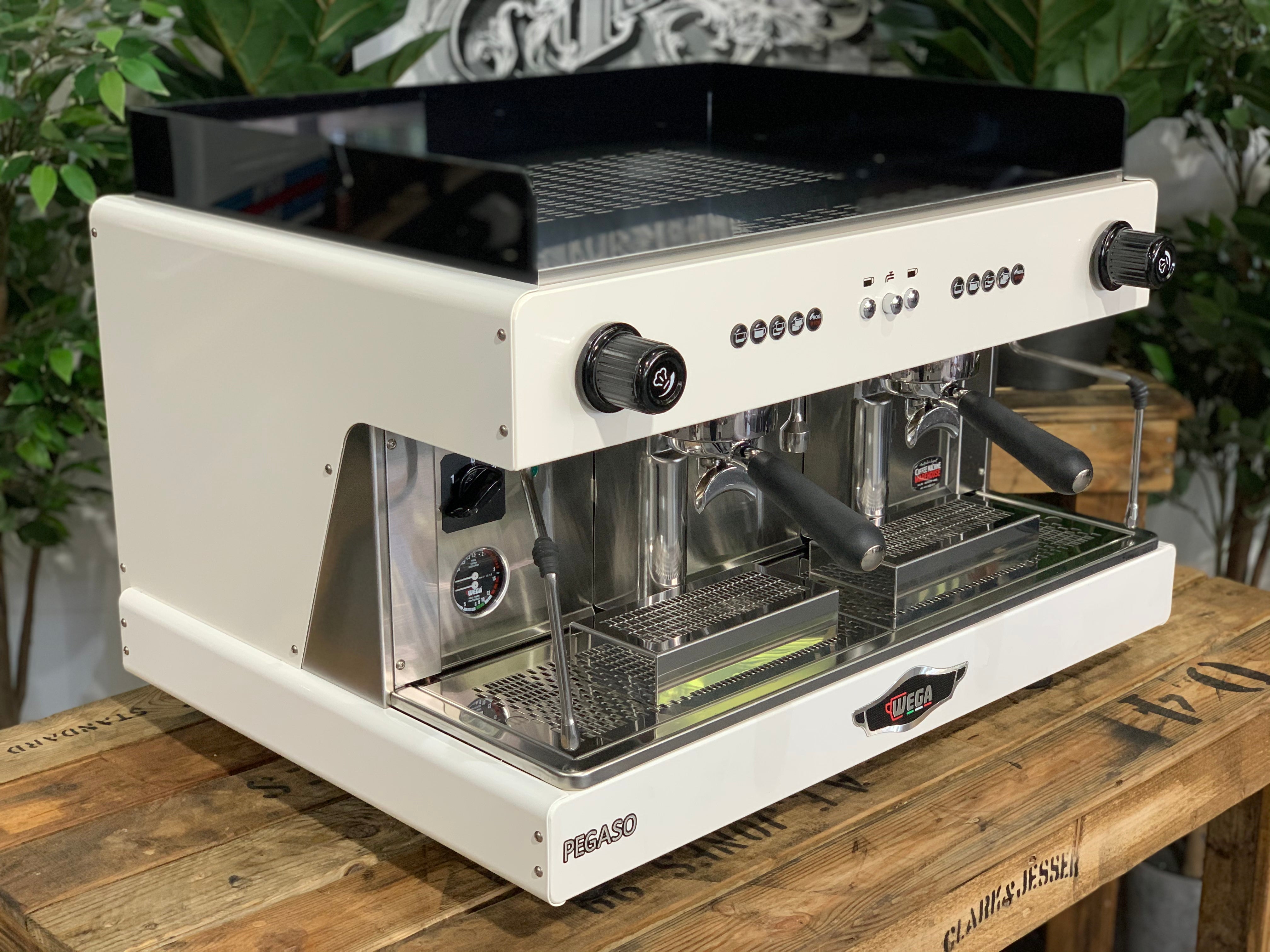 Wega Pegaso EVD 2 Group Espresso Coffee Machine White