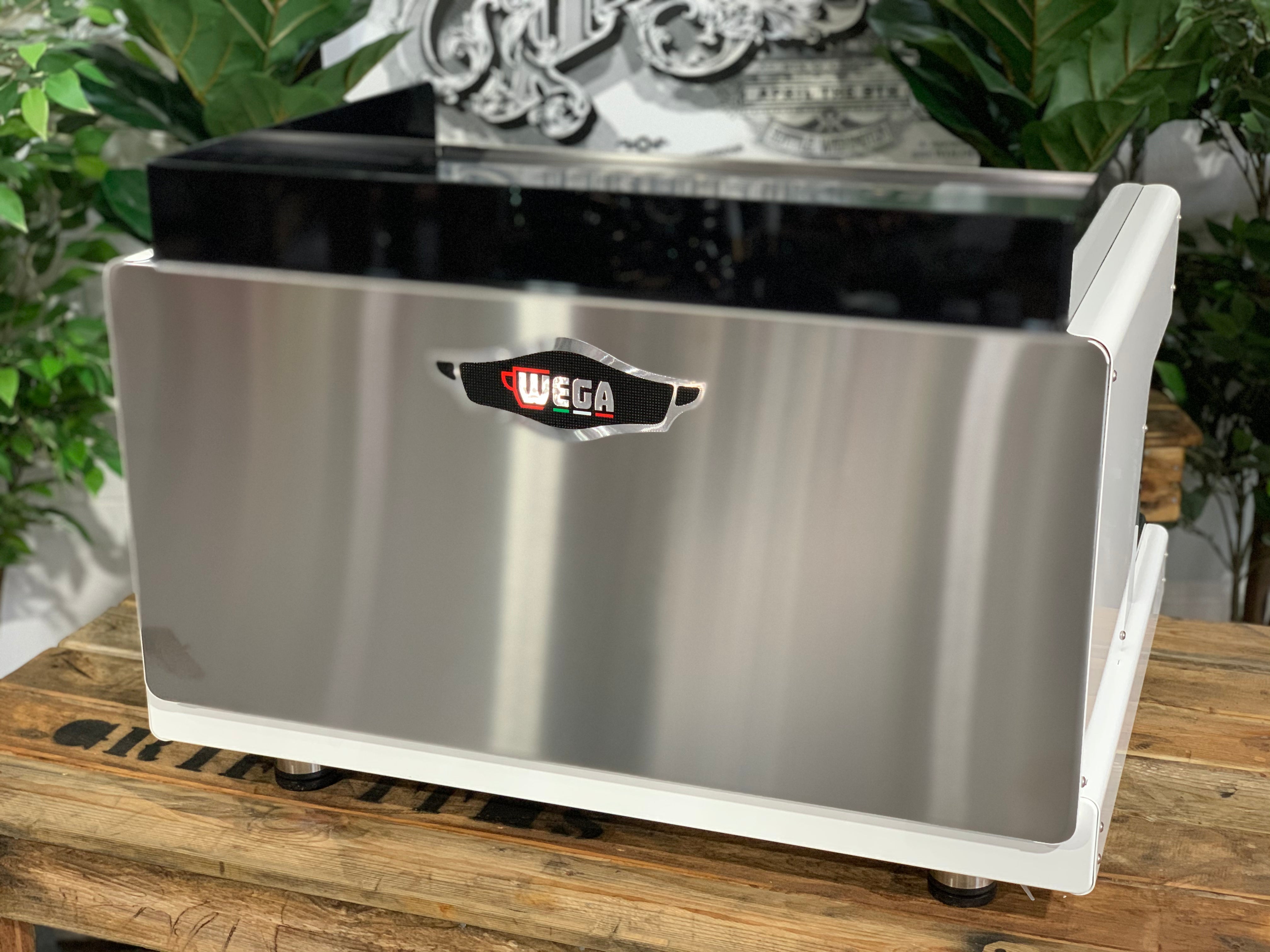 Wega Pegaso EVD 2 Group Espresso Coffee Machine White