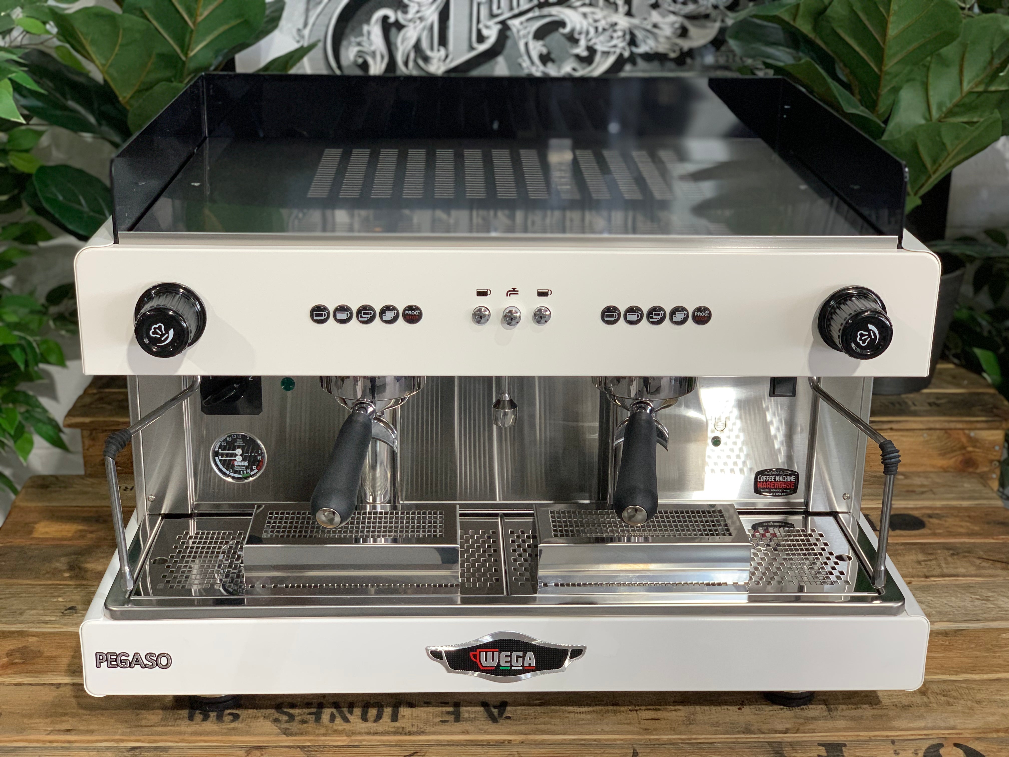Wega Pegaso EVD 2 Group Espresso Coffee Machine White