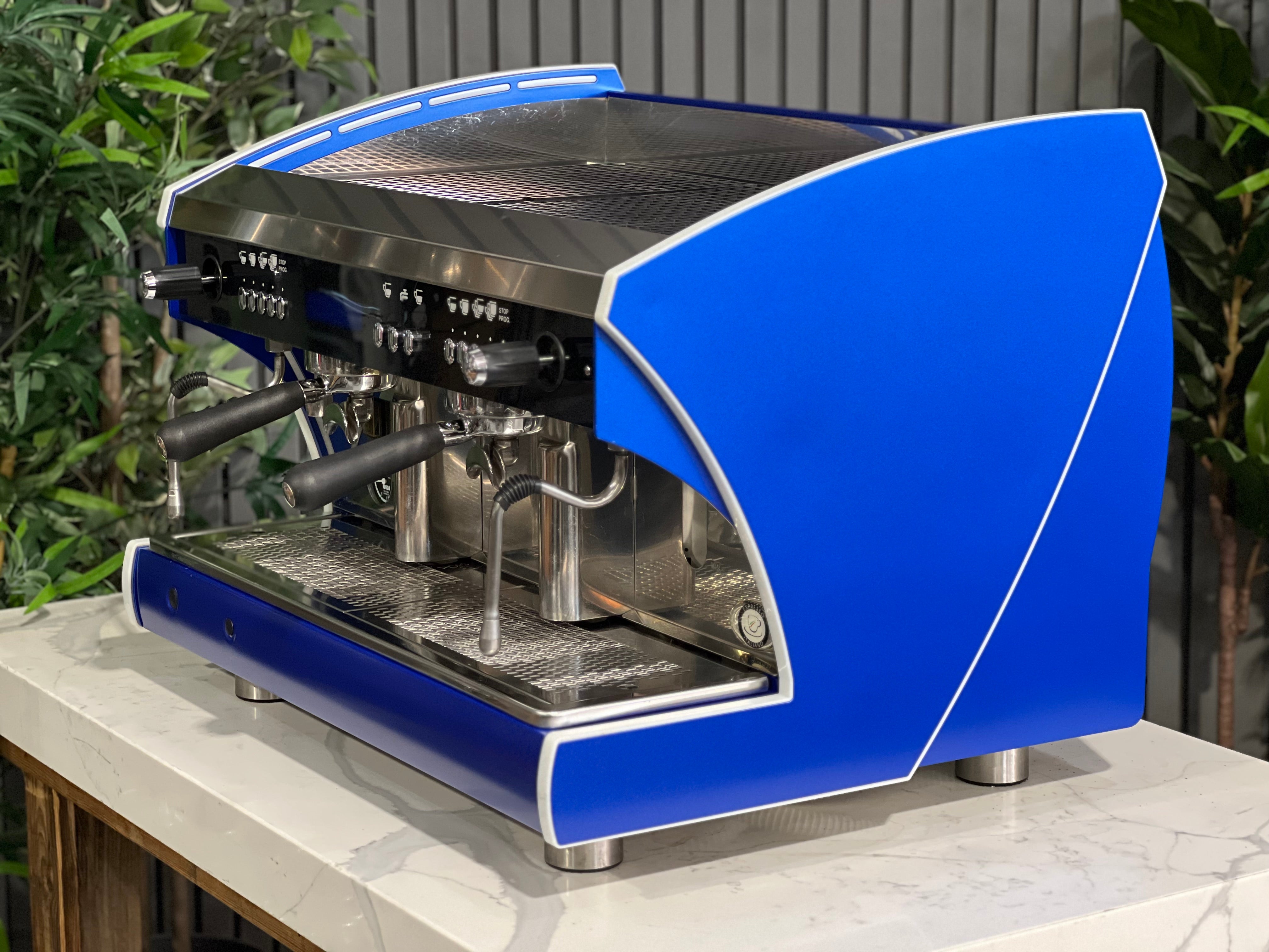 Wega Polaris Tron 2 Group Espresso Coffee Machine Deep Blue