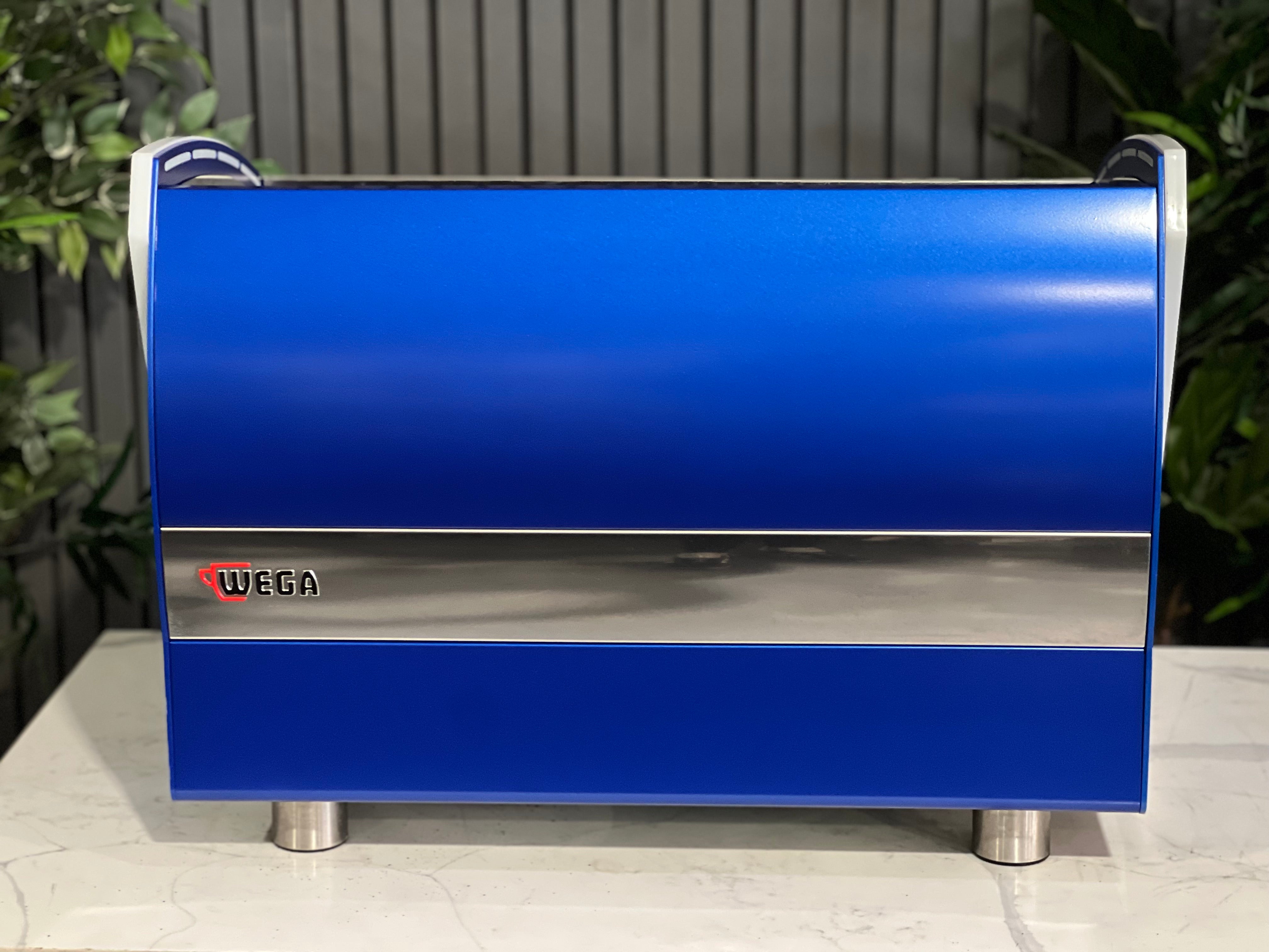 Wega Polaris Tron 2 Group Espresso Coffee Machine Deep Blue