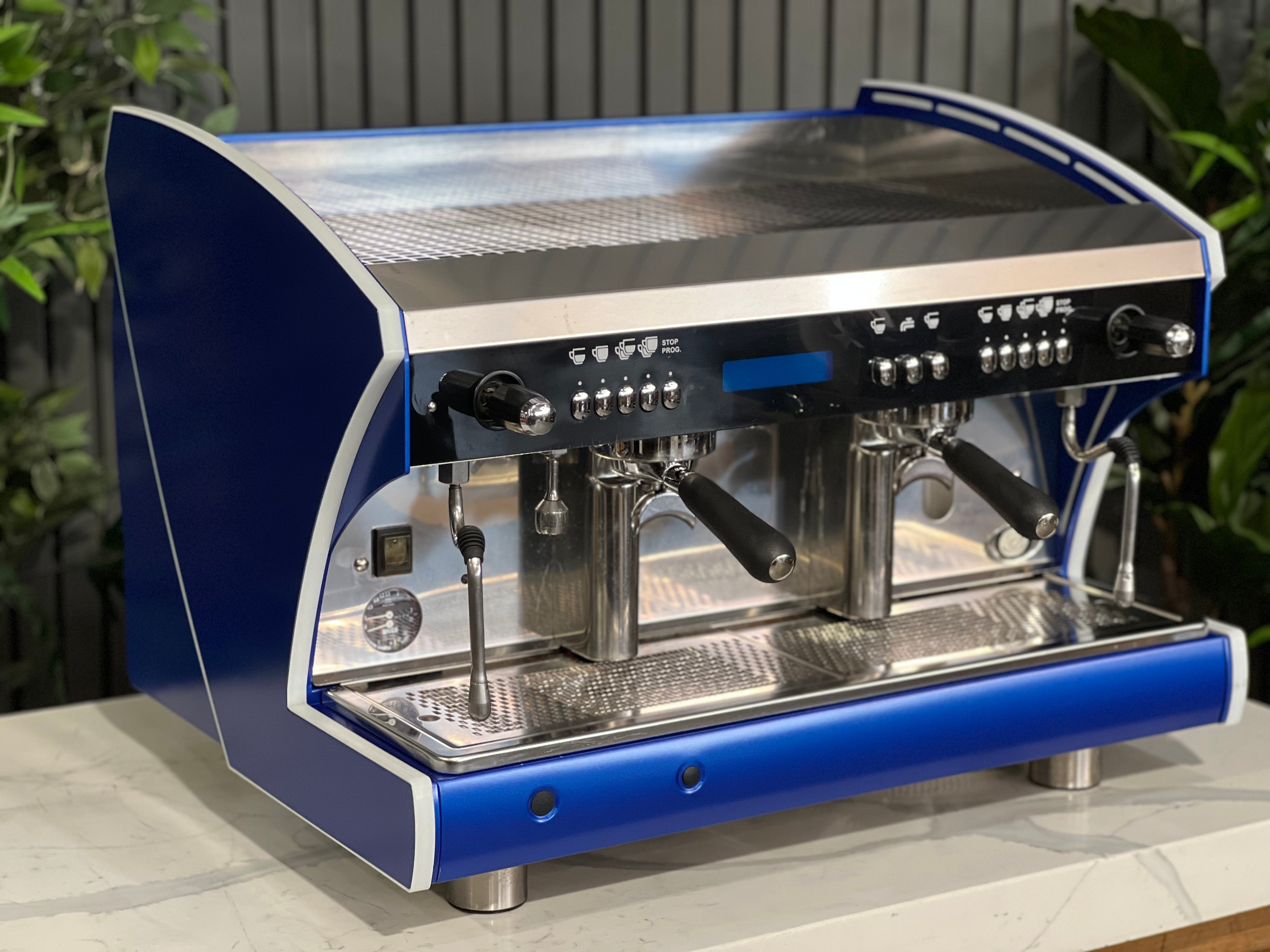 Wega Polaris Tron 2 Group Espresso Coffee Machine Deep Blue