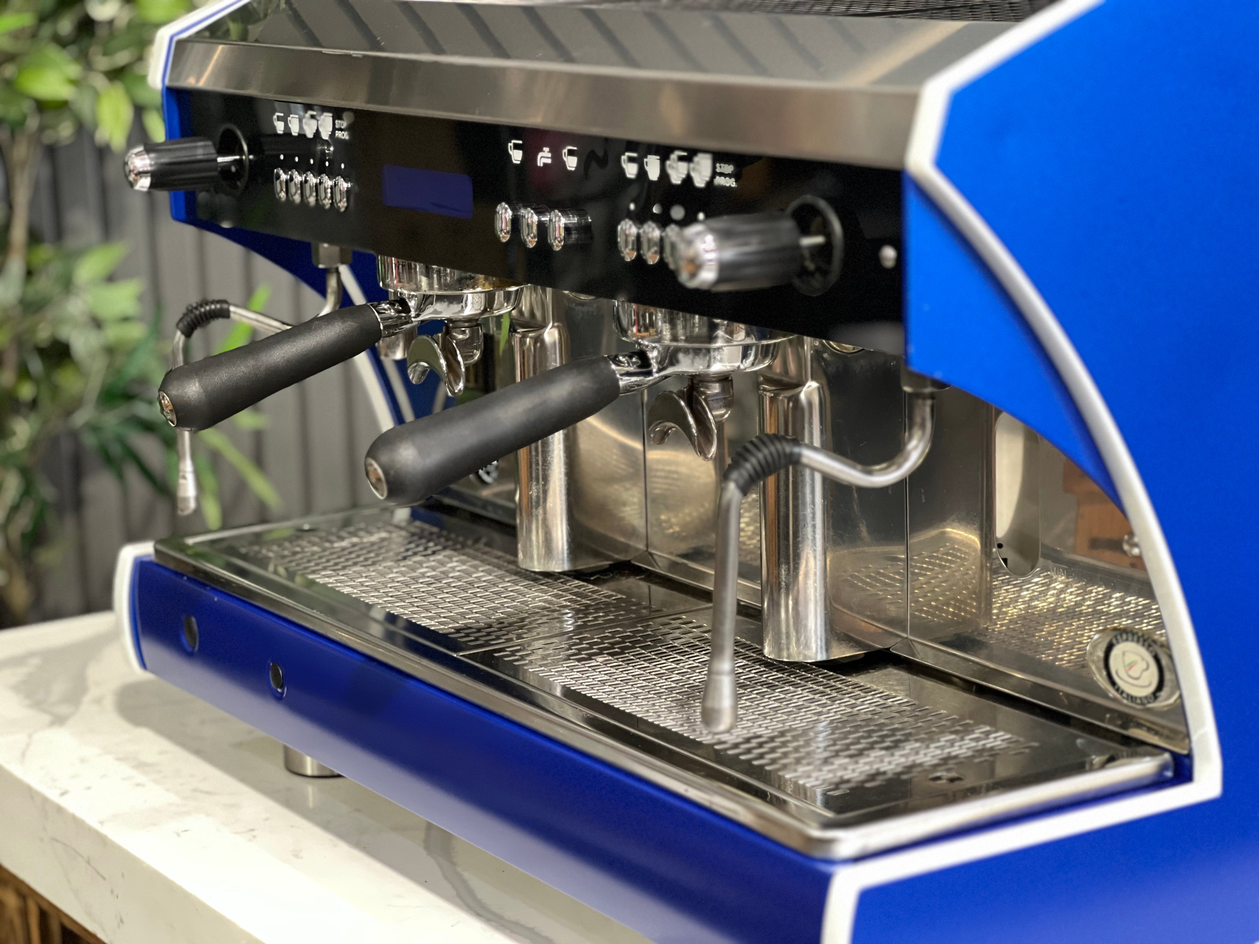 Wega Polaris Tron 2 Group Espresso Coffee Machine Deep Blue