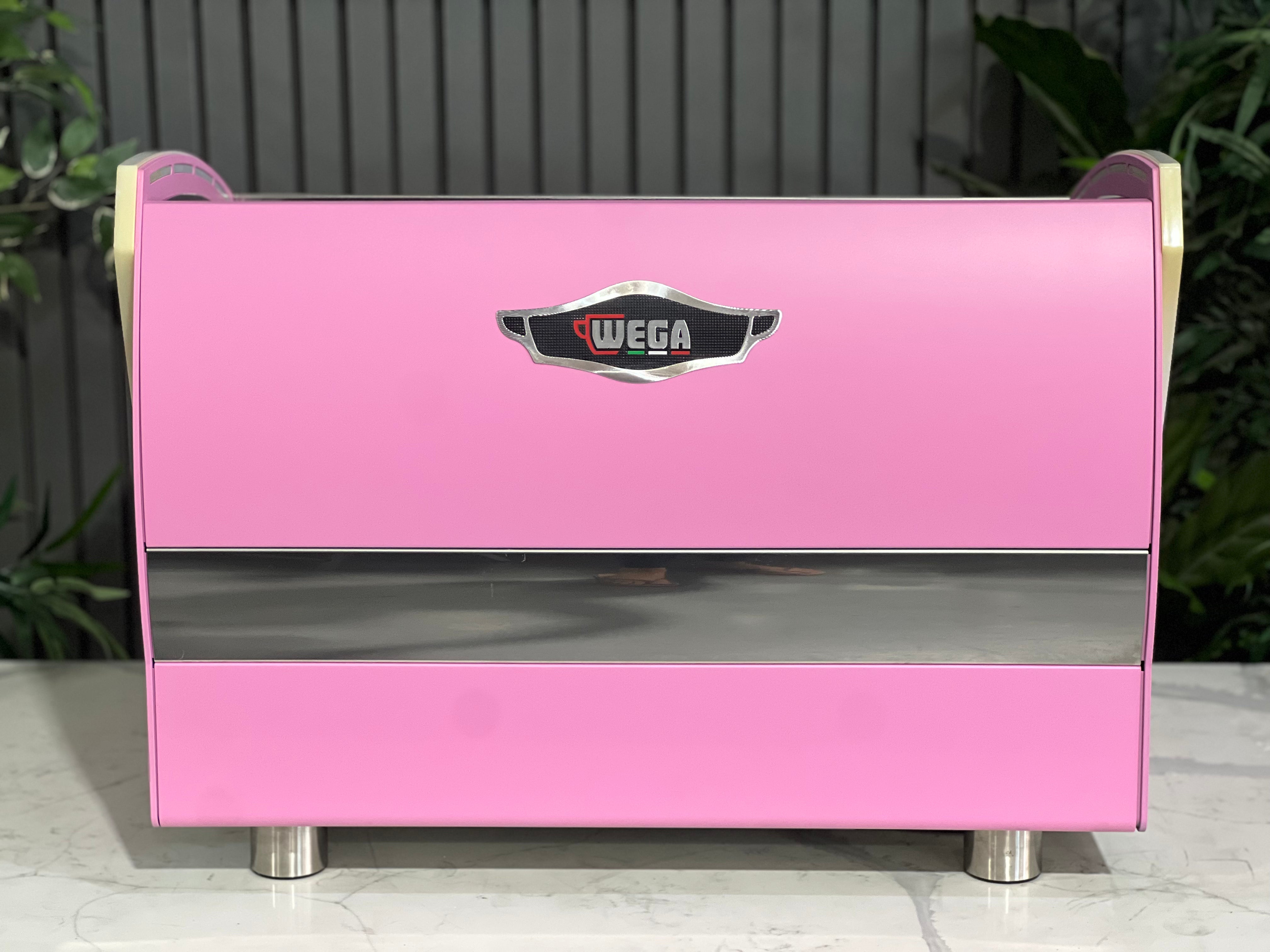 Wega Polaris Tron 2 Group Coffee Machine Pink