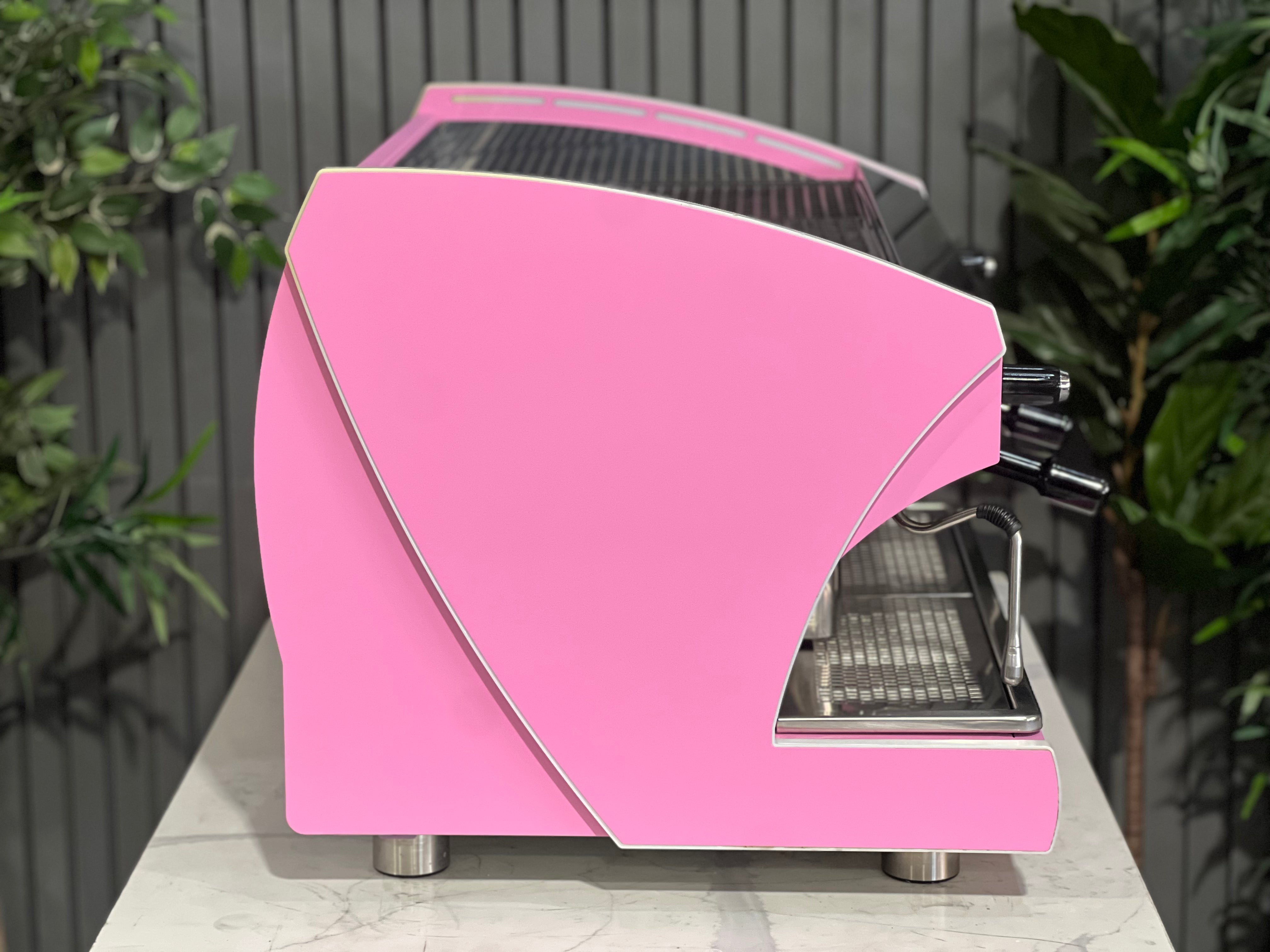 Wega Polaris Tron 2 Group Coffee Machine Pink