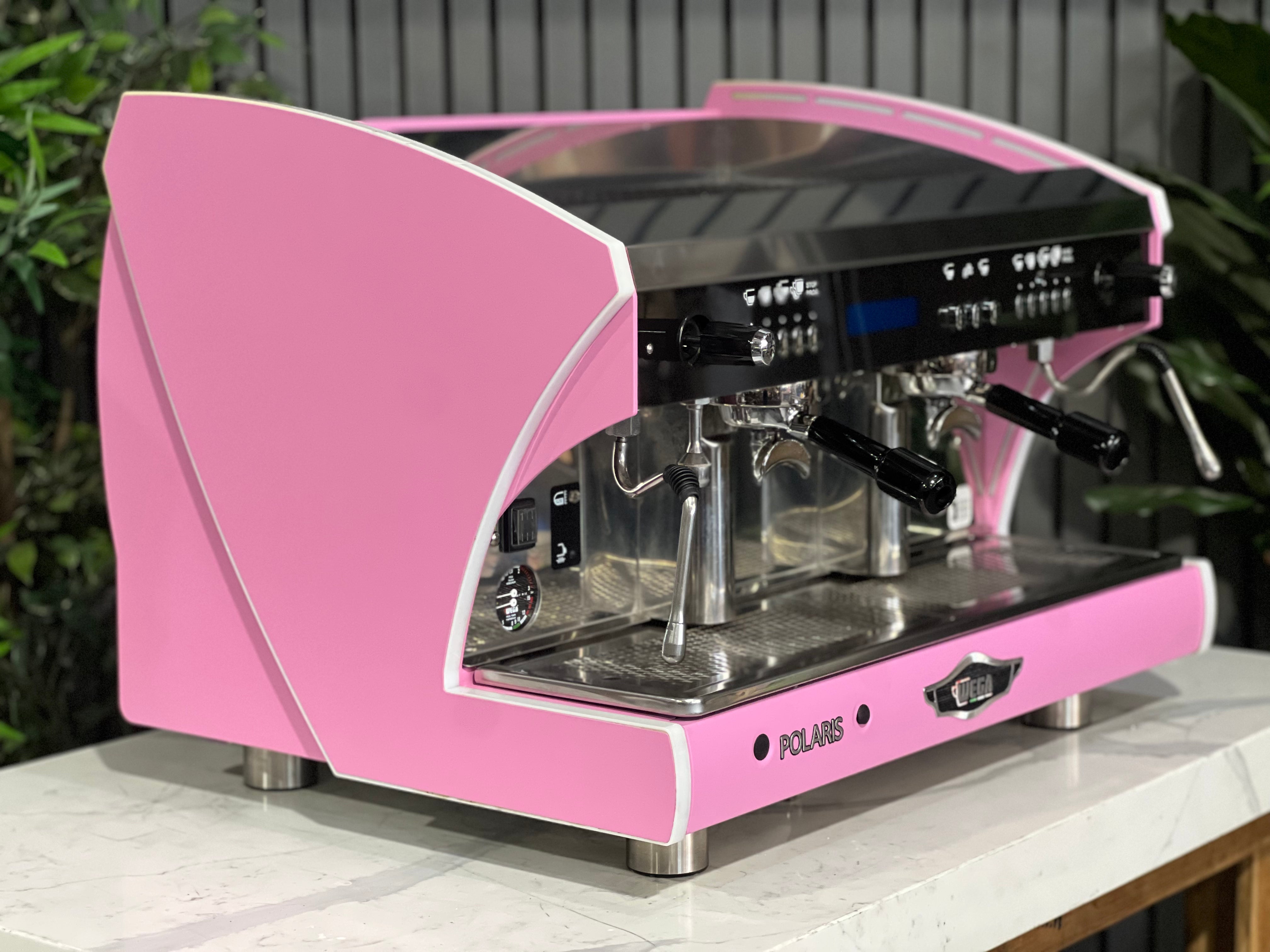 Wega Polaris Tron 2 Group Coffee Machine Pink