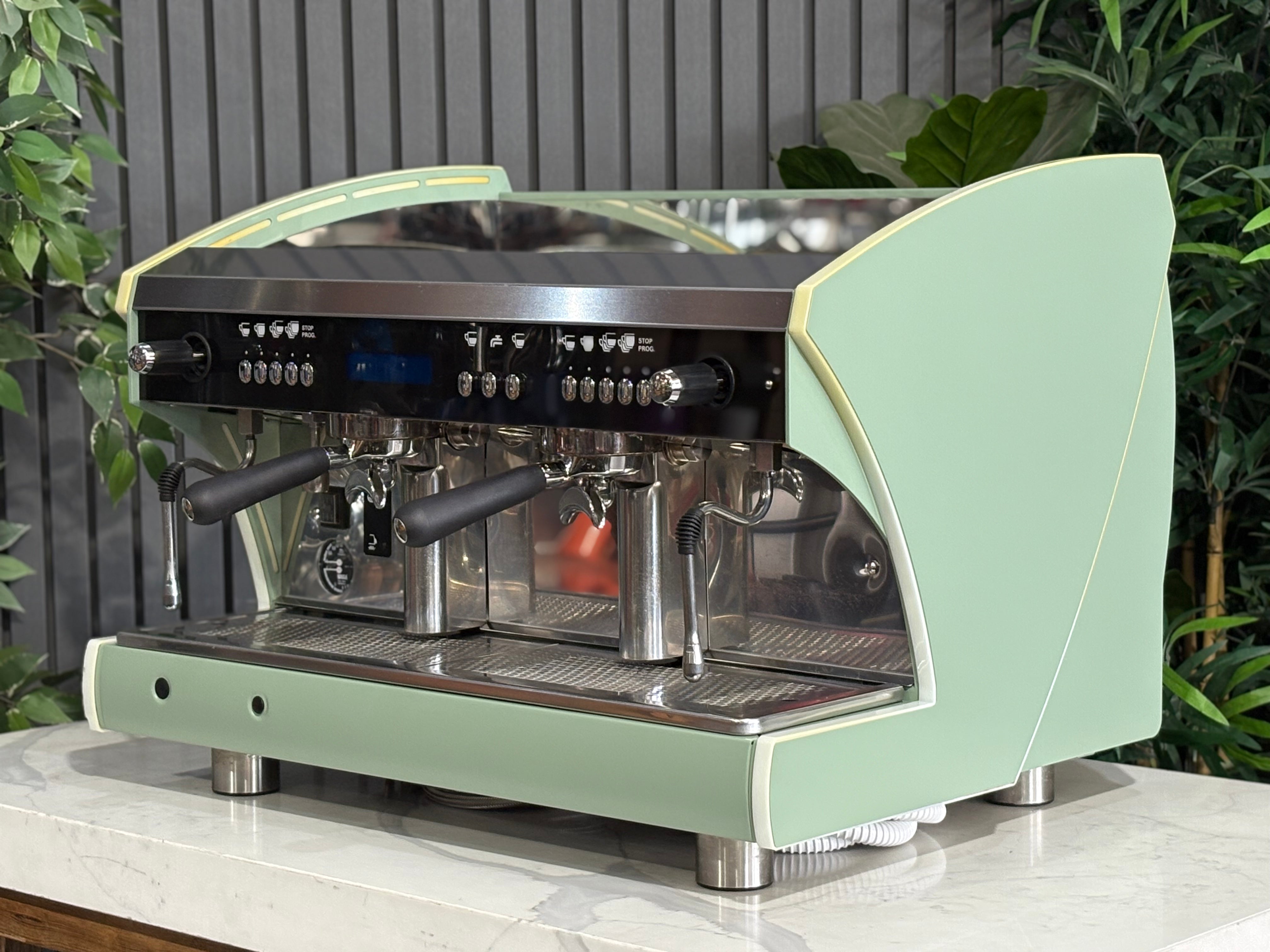 Wega Polaris Tron 2 Group Coffee Machine Sage Green