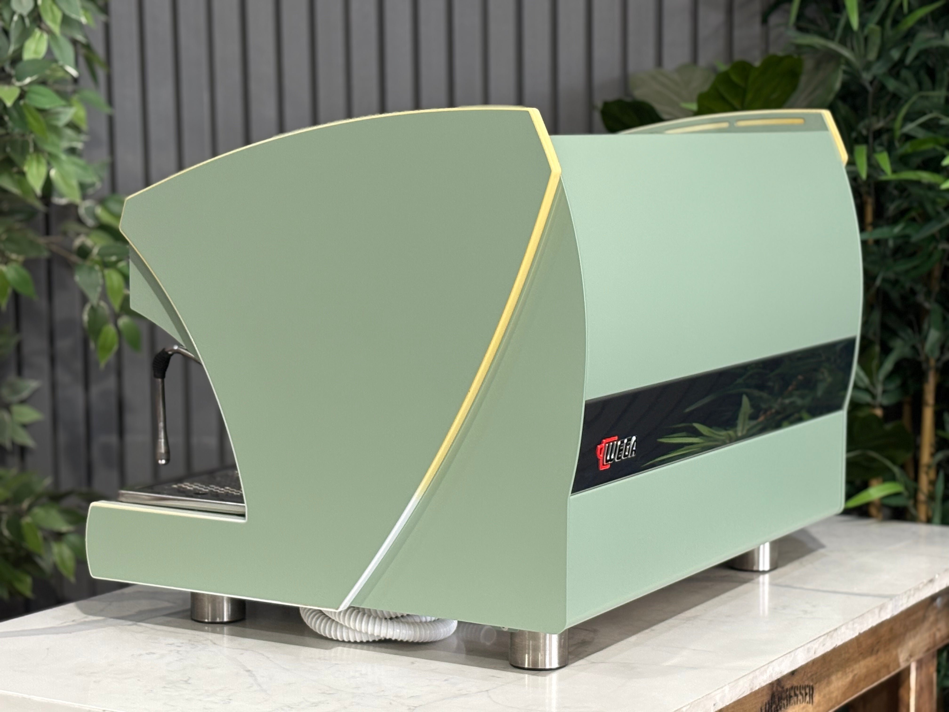 Wega Polaris Tron 2 Group Coffee Machine Sage Green