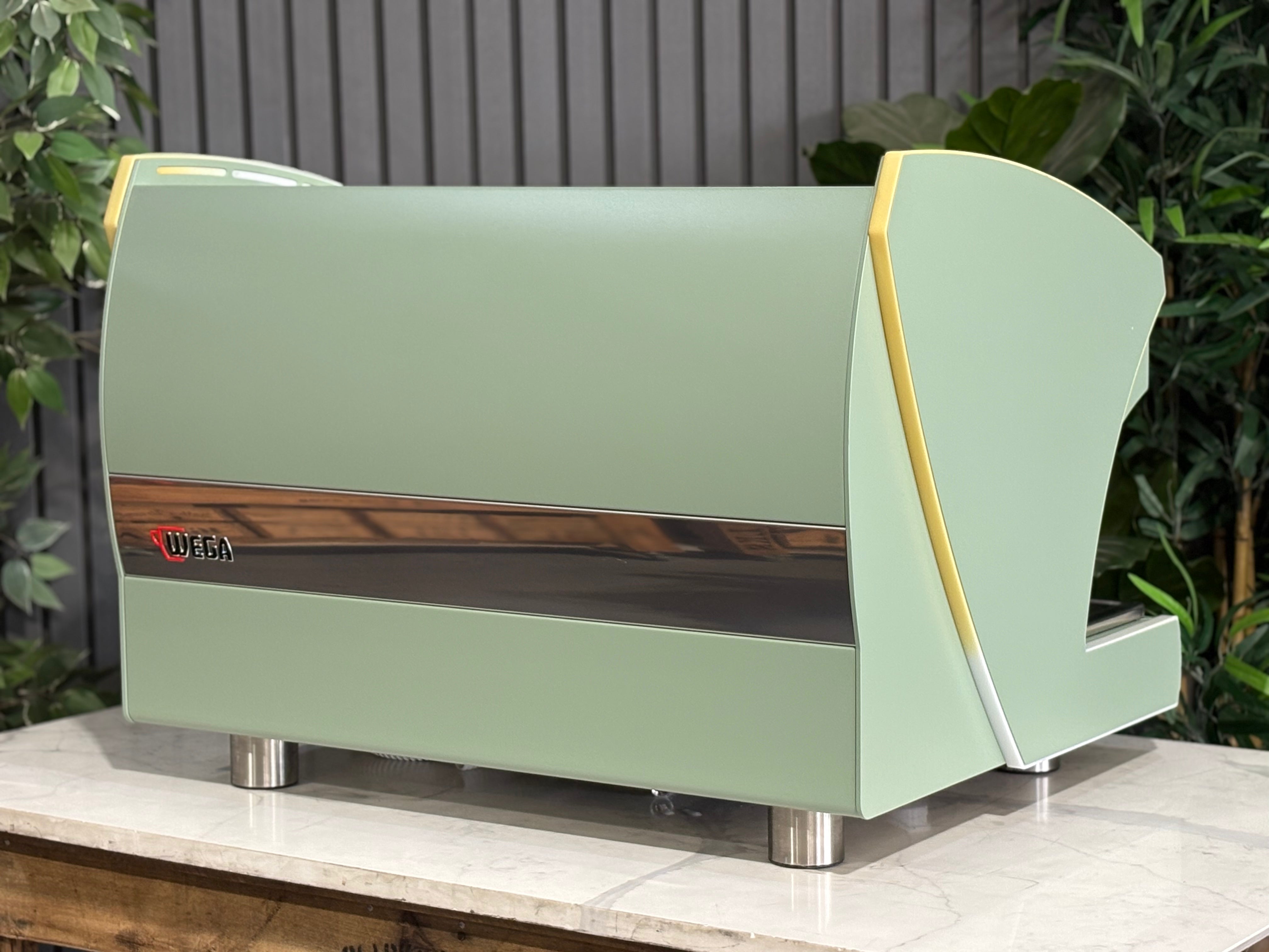 Wega Polaris Tron 2 Group Coffee Machine Sage Green