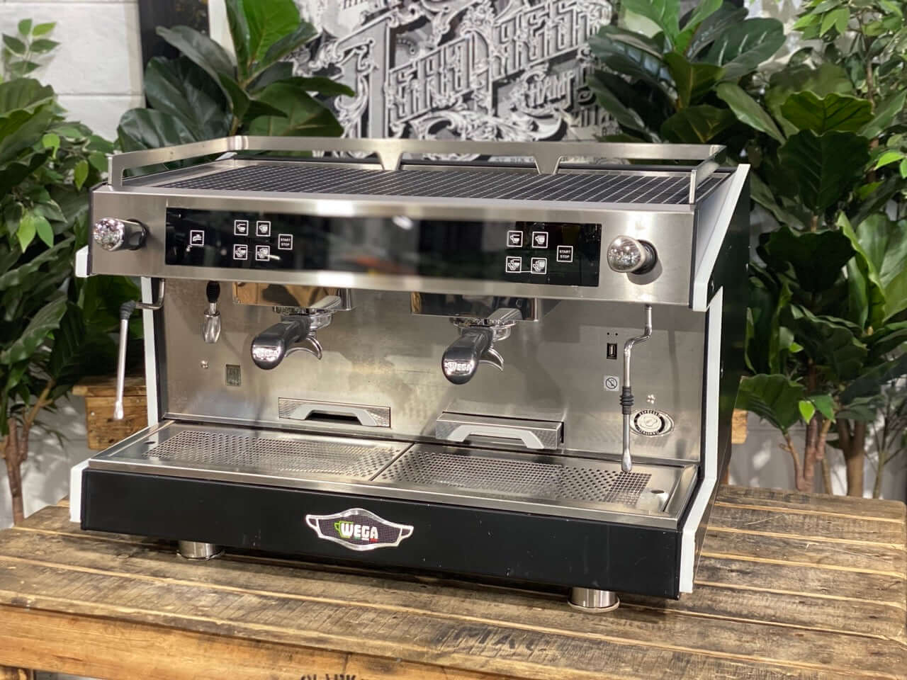 Wega Urban 2 Group Espresso Coffee Machine Black