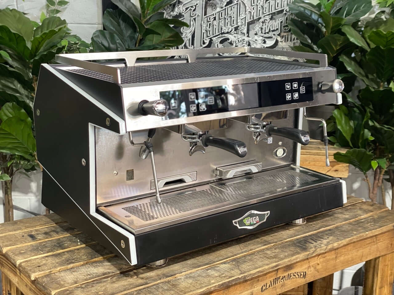 Wega Urban 2 Group Espresso Coffee Machine Black