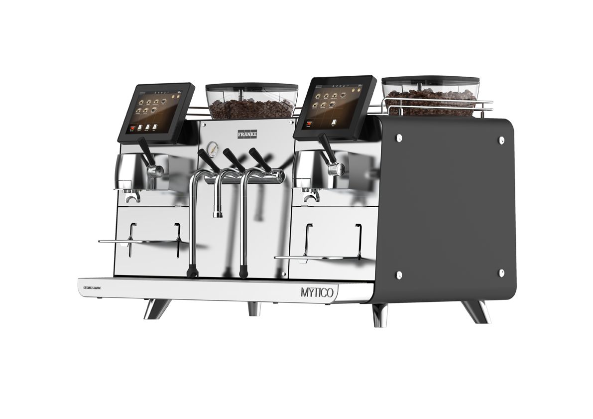 Franke Mytico Vario automatic coffee machine in black
