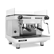San Remo Zoe 2 Group Coffee Machine Compact Full White - New