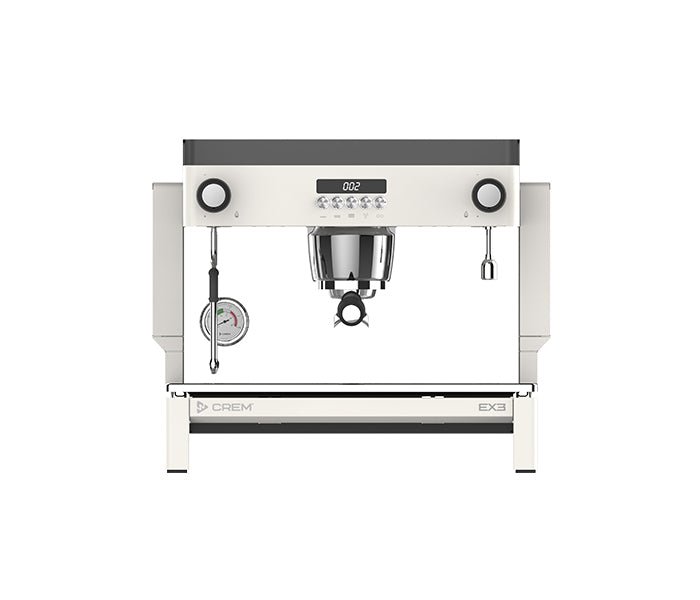 Expobar Crem EX3 1 Group Coffee Machine White High Cup - New