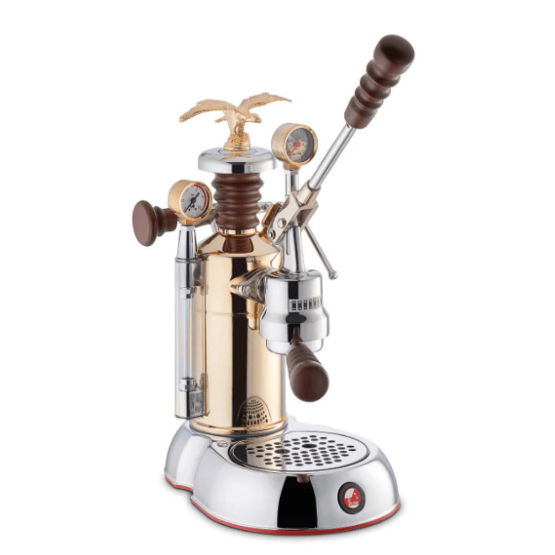 La Pavoni Esperto Competente Lever Espresso Machine Gold - New