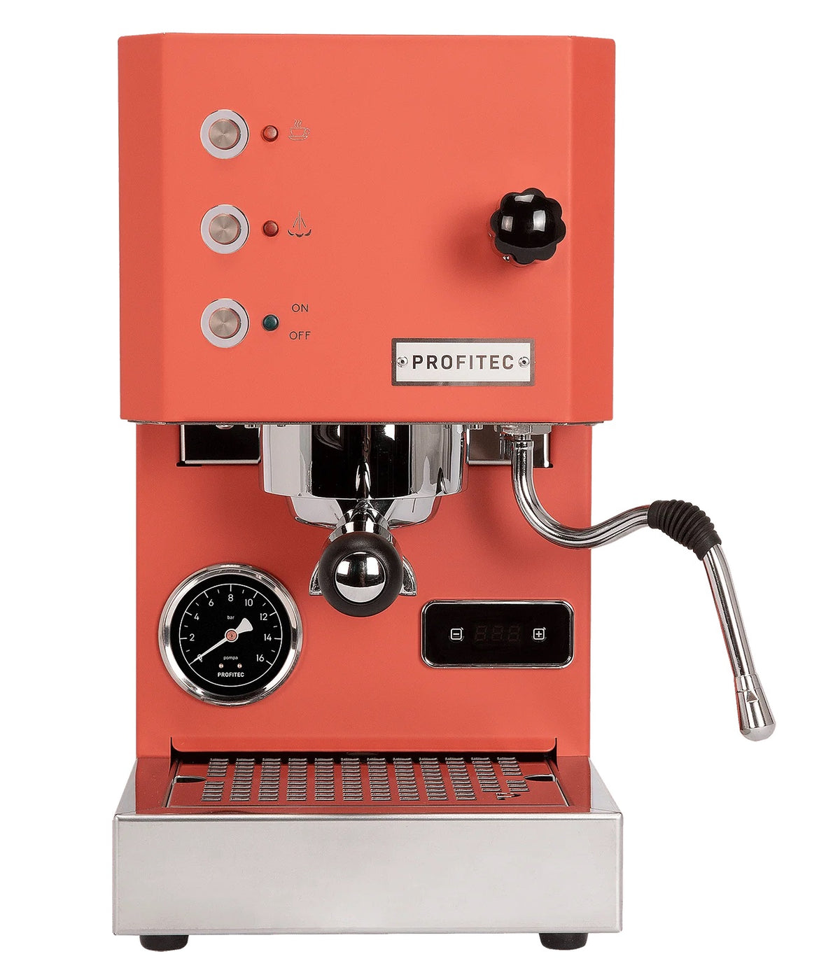 Profitec Go PID 1 Group Coral Red Coffee Machine - New