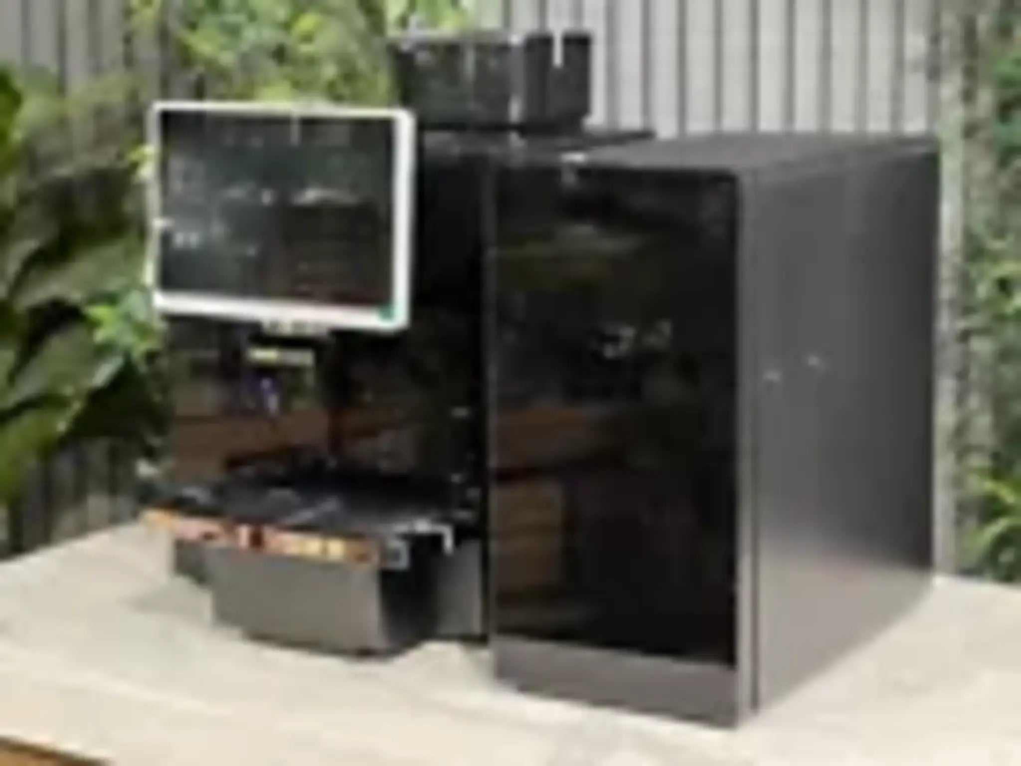 Dr Coffee Break Big With Milk Fridge (8l Water Tank) Fully Automatic Brand New Black