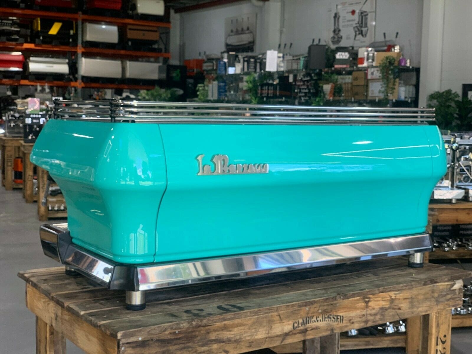 La Marzocco FB80 4 Group Coffee Machine Aqua - Used