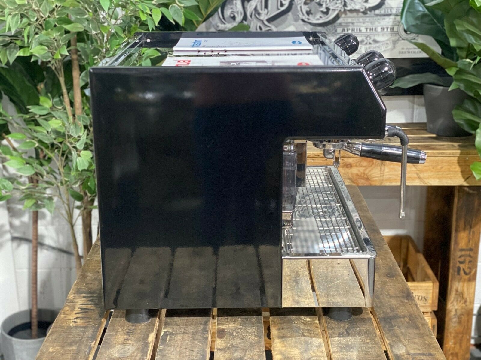 Fracino Bambino 2 Group Black Espresso Coffee Machine - Used