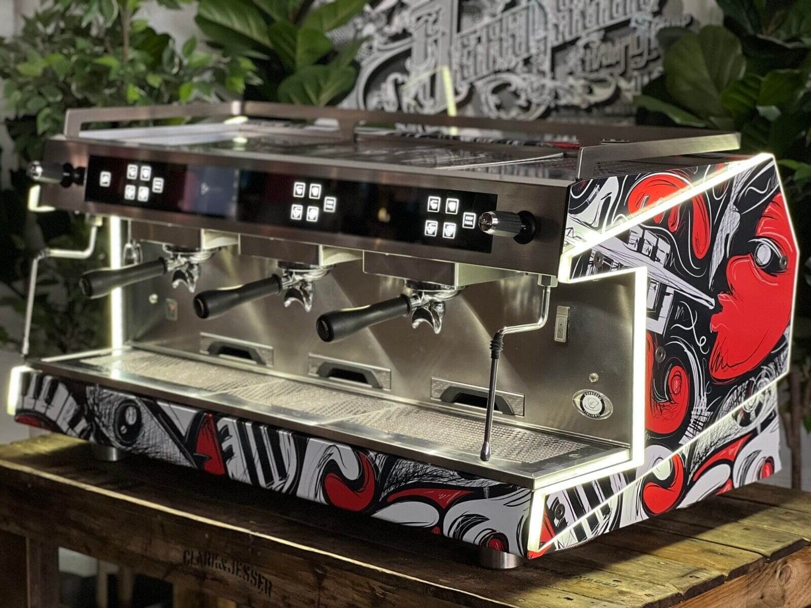 Wega Urban 3 Group Coffee Machine Custom Wrap – New