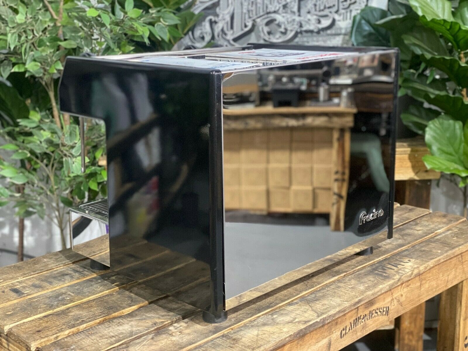 Fracino Bambino 2 Group Black Espresso Coffee Machine - Used