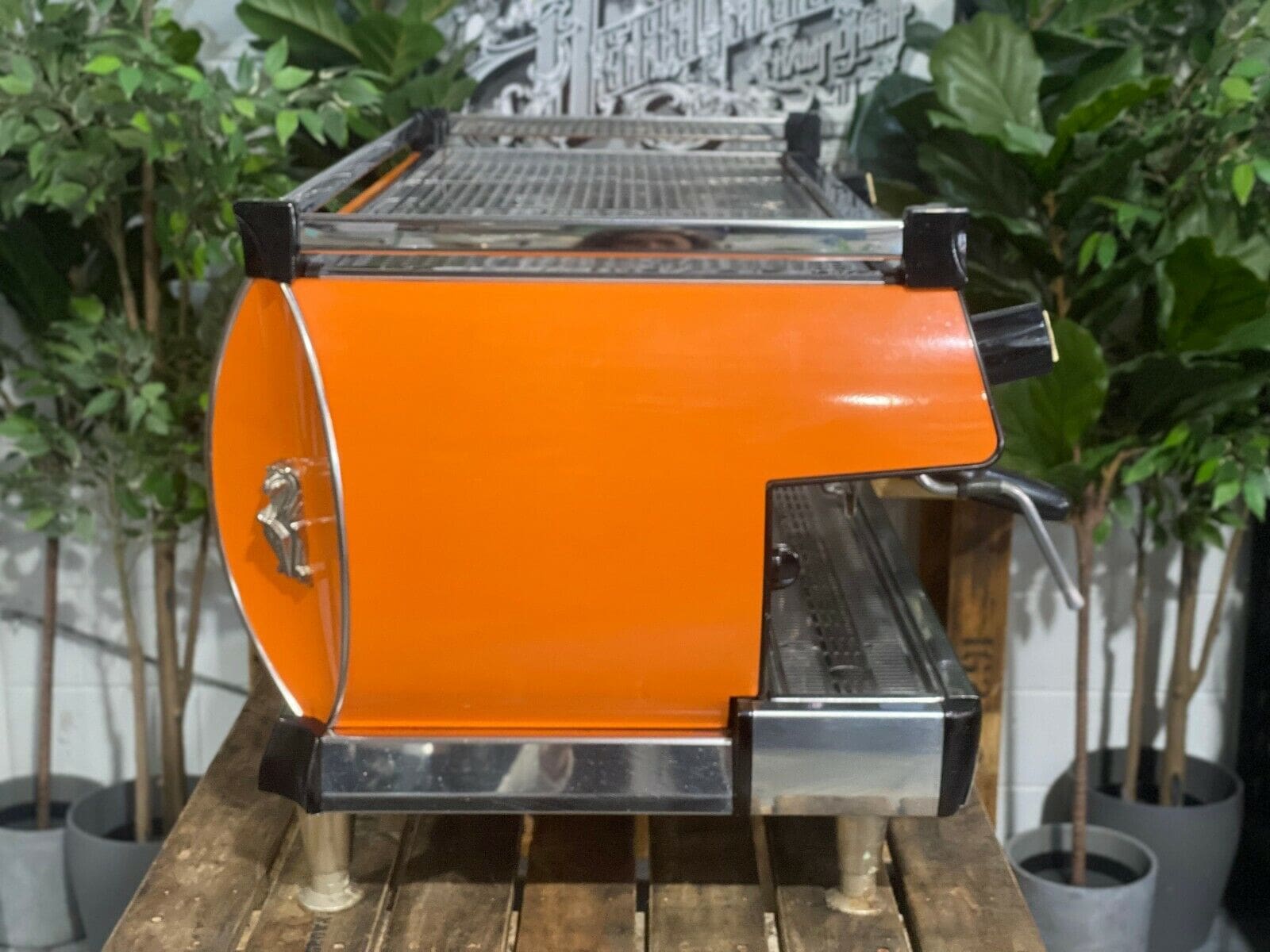 La Marzocco GB5 4 Group Coffee Machine Orange - Used