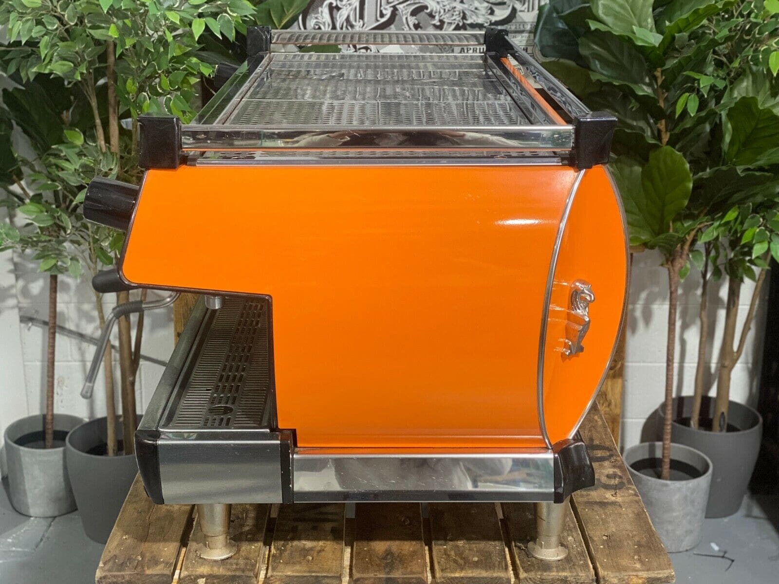 La Marzocco GB5 4 Group Coffee Machine Orange - Used