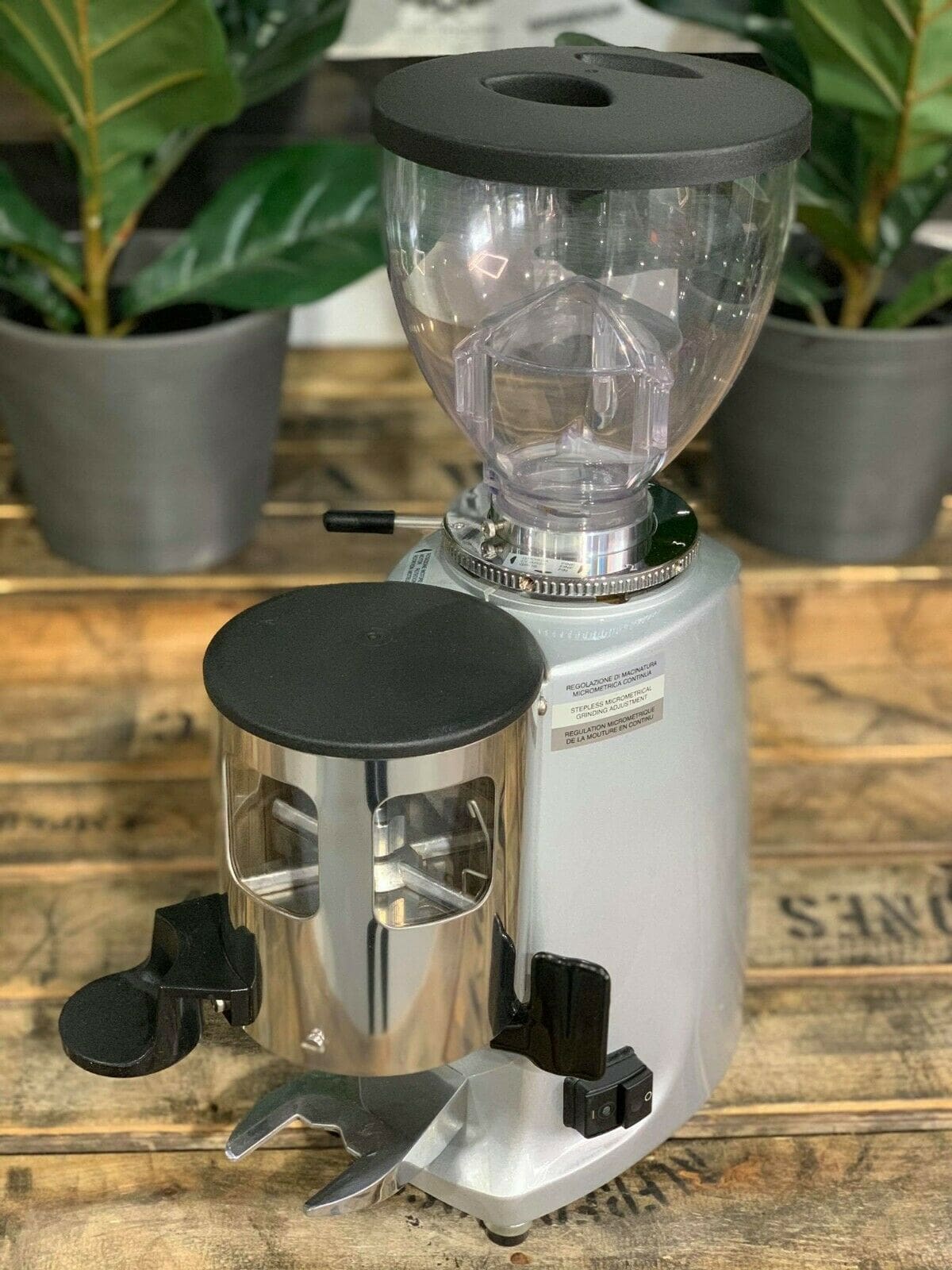 Mazzer Mini Manual Silver - Used