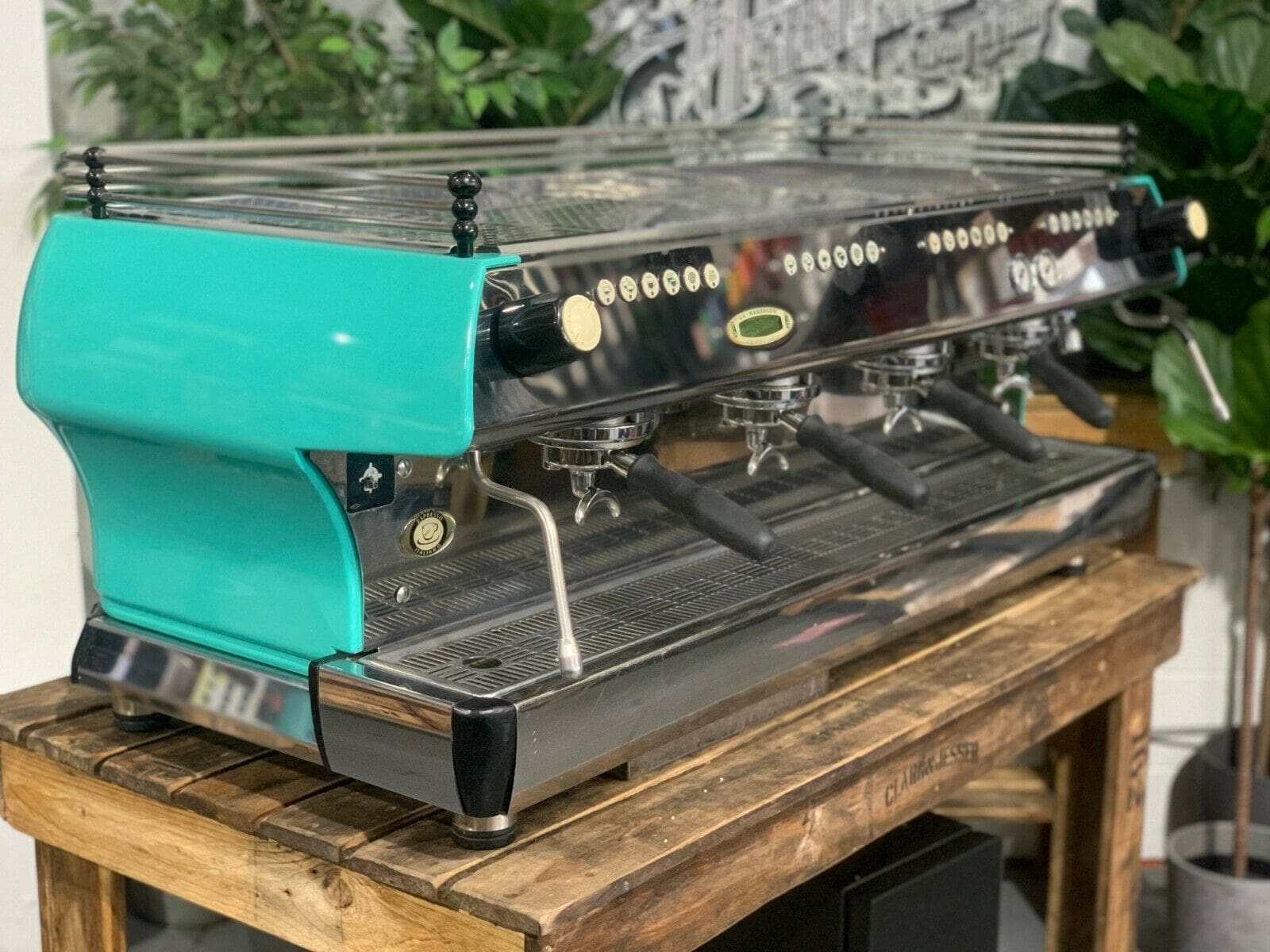La Marzocco FB80 4 Group Coffee Machine Aqua - Used