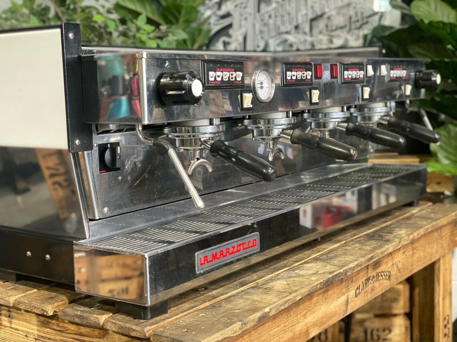 La Marzocco Linea Classic 4 Group Coffee Machine White - Used
