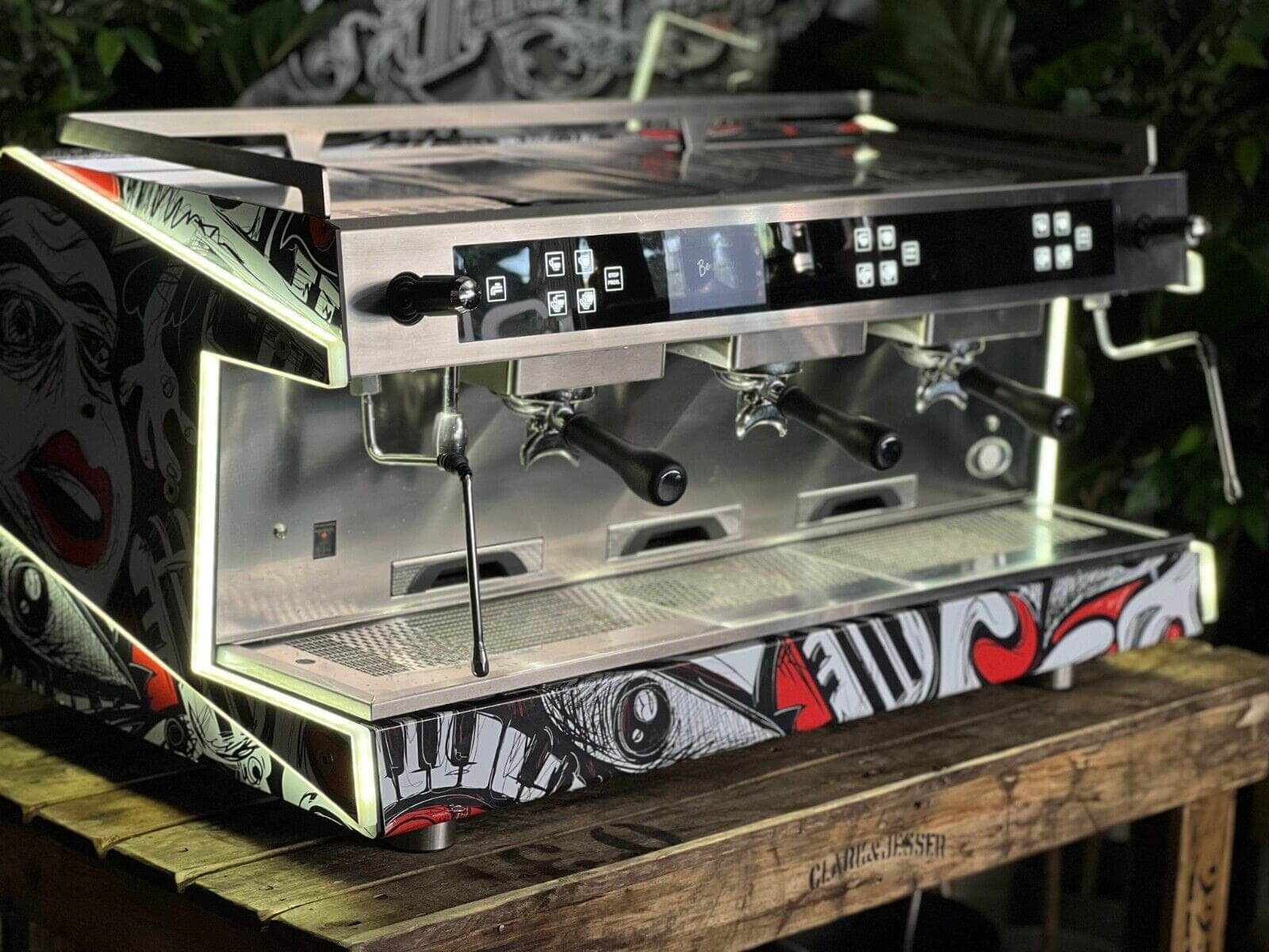 Wega Urban 3 Group Coffee Machine Custom Wrap – New